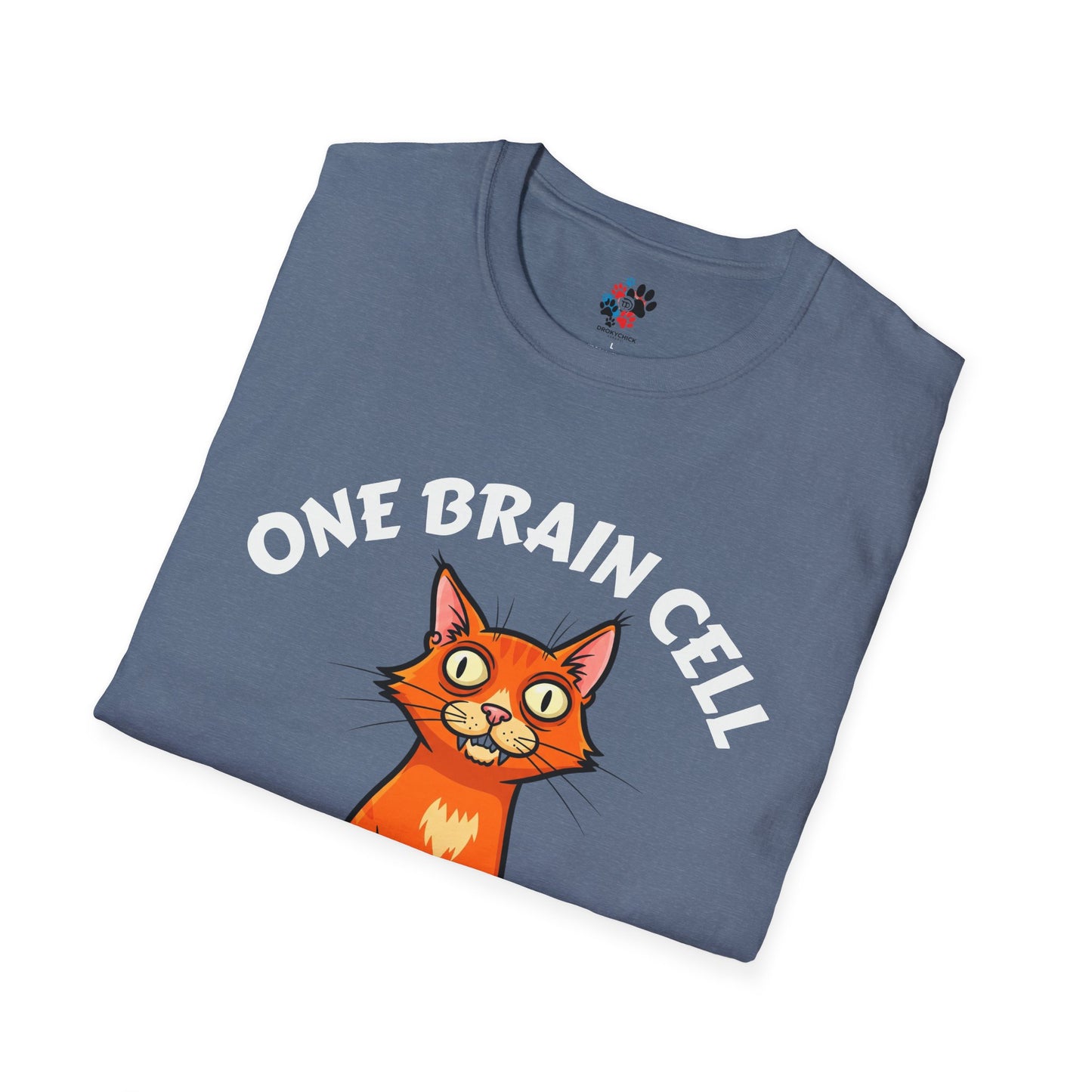 One Brain Cell - Orange Cat