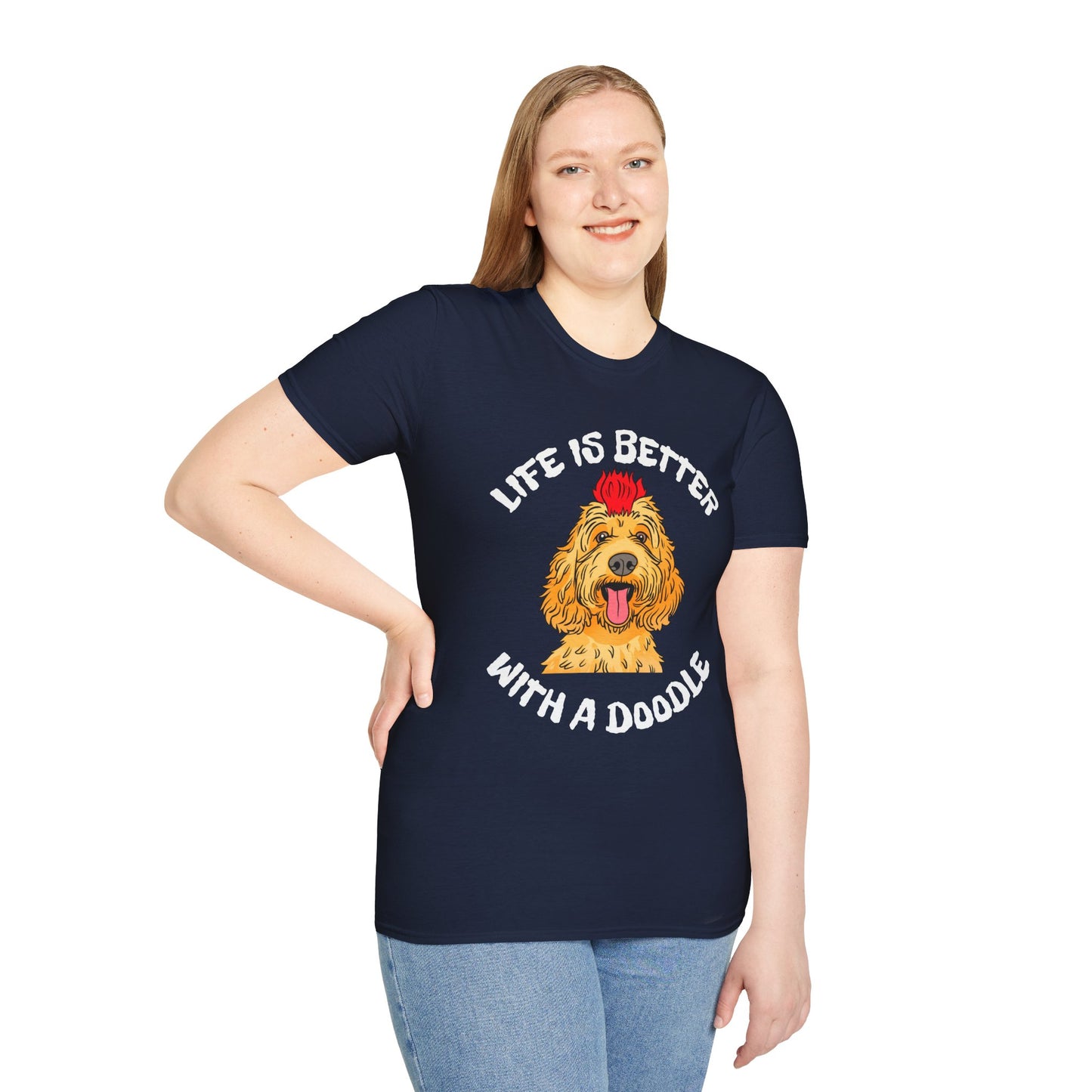 Life is Better with a Doodle T-Shirt
