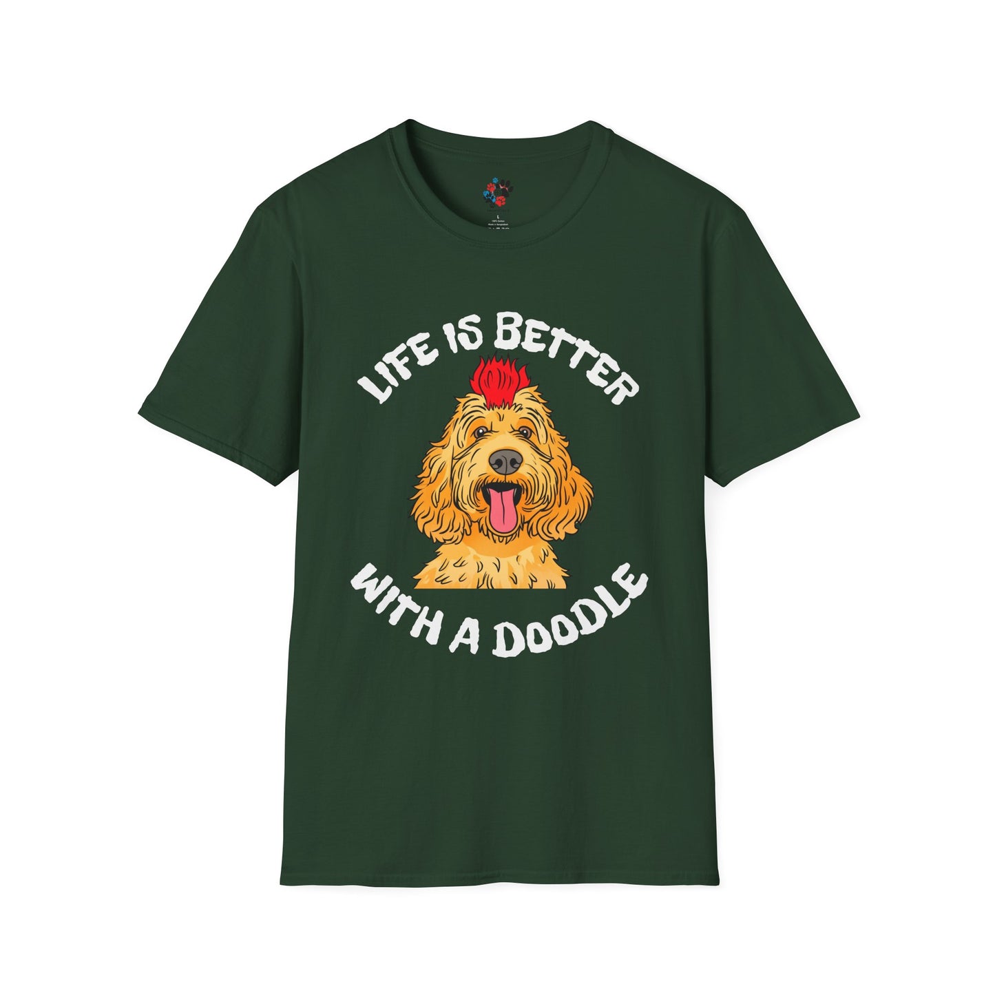 Life is Better with a Doodle T-Shirt