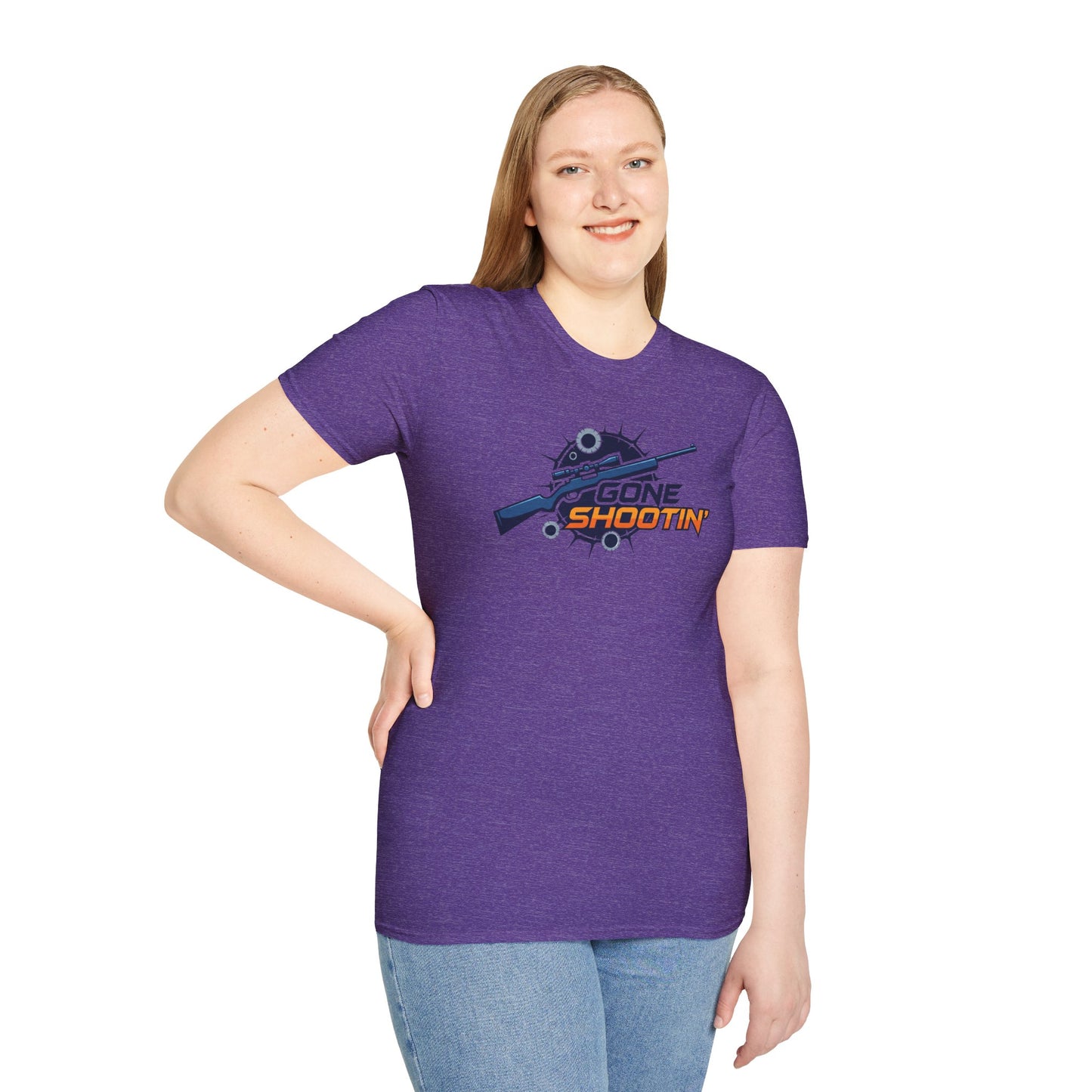 Gone Shootin' Unisex Softstyle T-Shirt