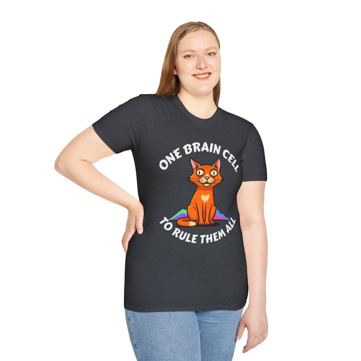 One Brain Cell - Orange Cat
