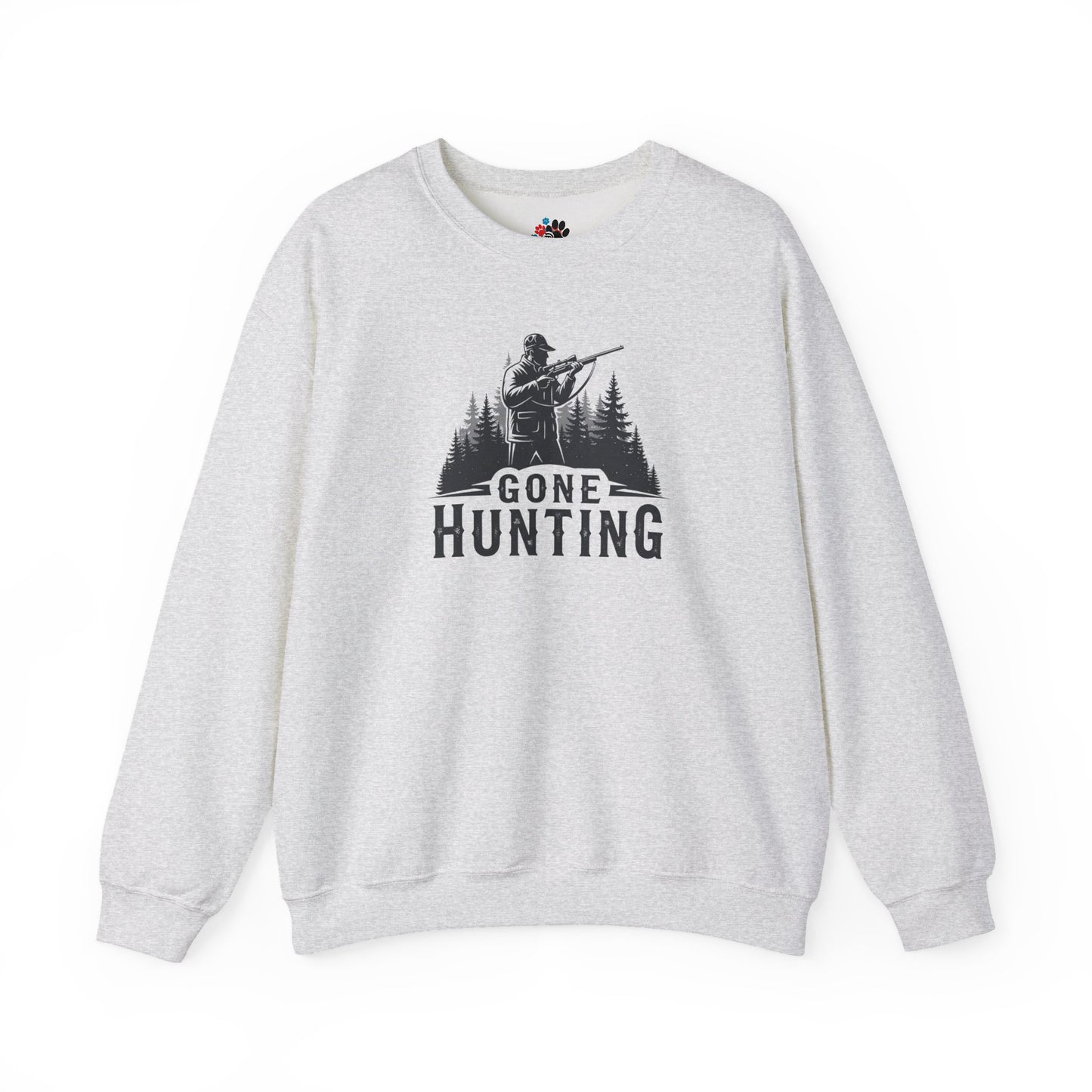 Gone Hunting Crewneck Sweatshirt for Outdoor Enthusiasts