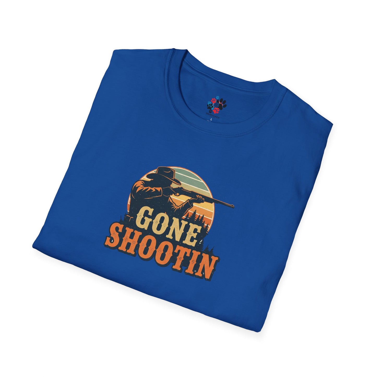 Gone Shootin'Softstyle T-Shirt - Outdoorsy Tee