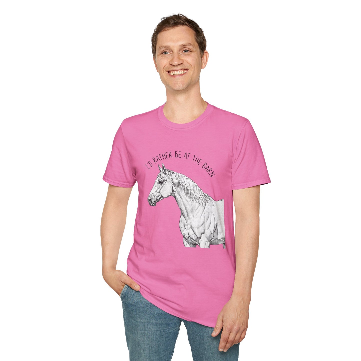I'd Rather Be At The Barn Tee