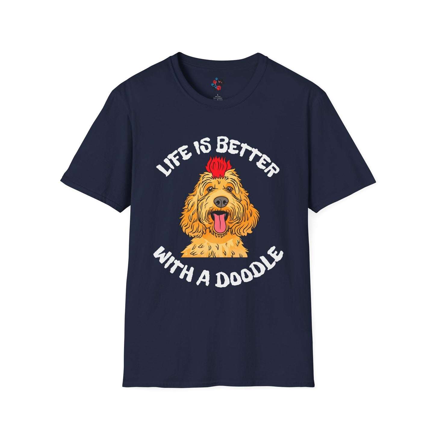 Life is Better with a Doodle T-Shirt