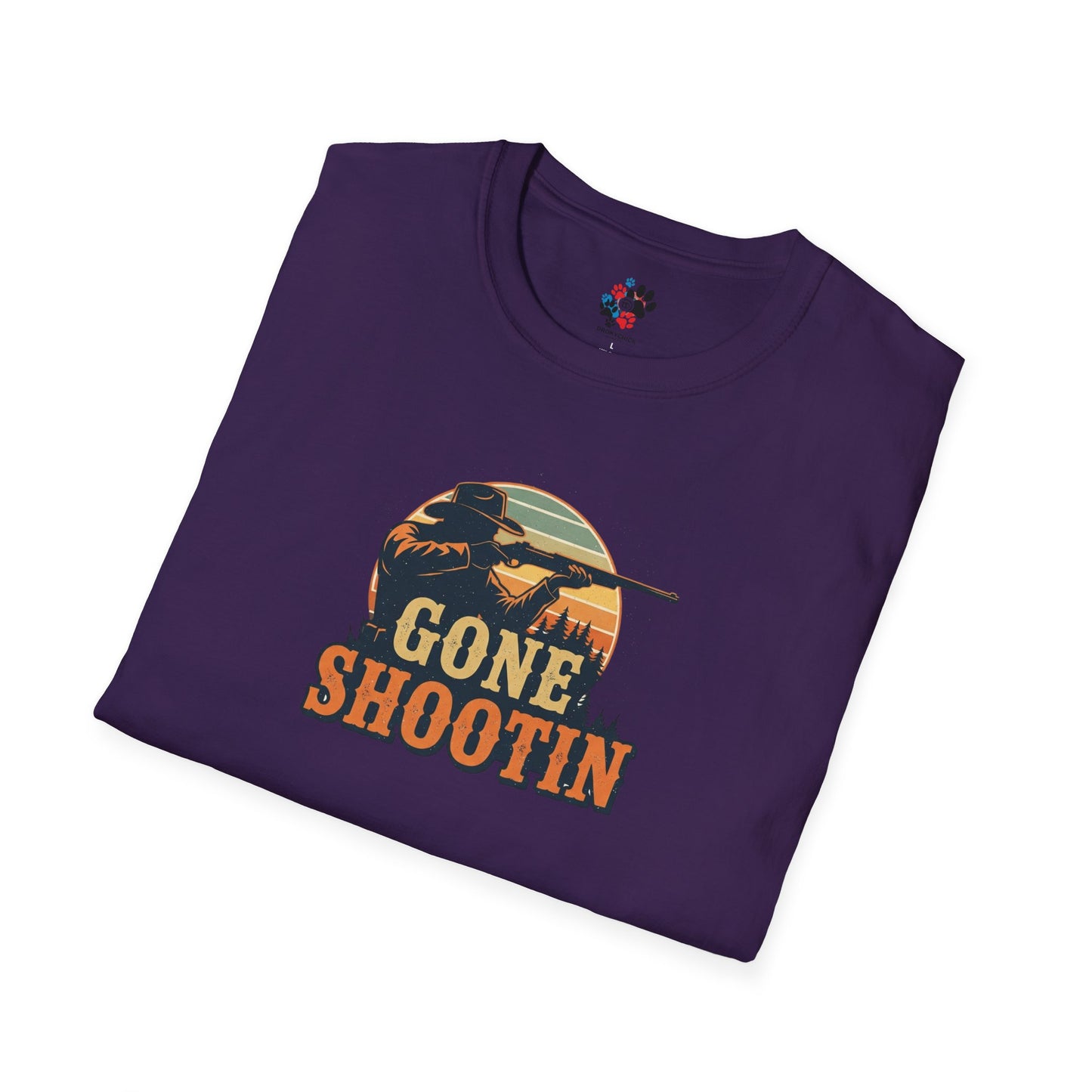 Gone Shootin'Softstyle T-Shirt - Outdoorsy Tee