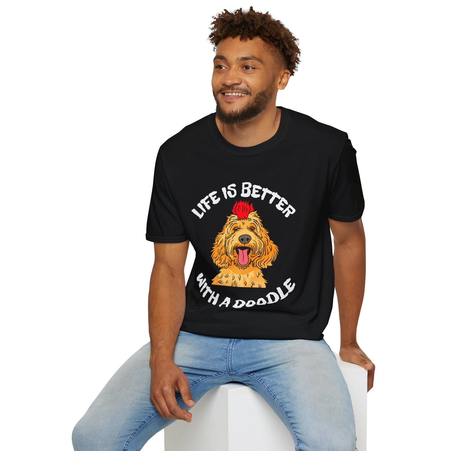 Life is Better with a Doodle T-Shirt