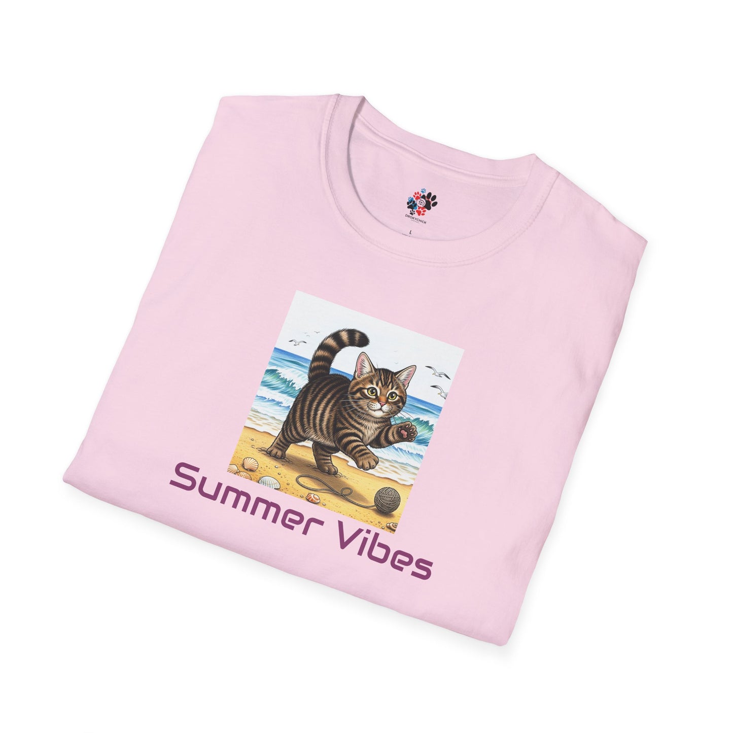 Summer Vibes Cat T-Shirt