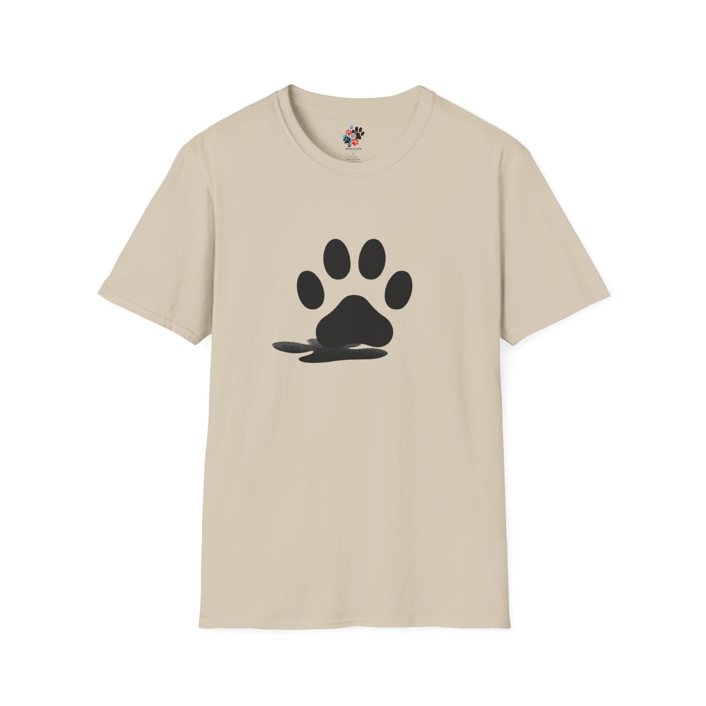 Paw Print Graphic T-Shirt