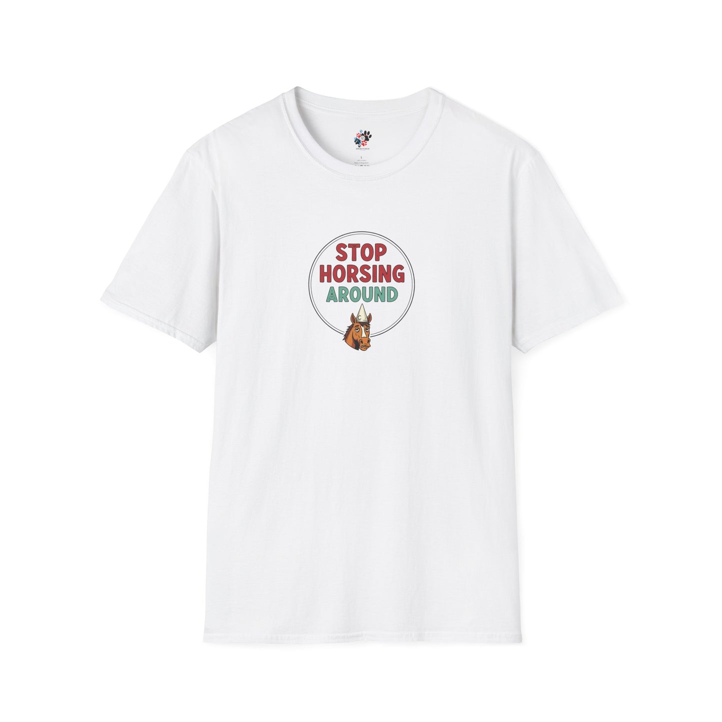 Funny Horse T-Shirt | Stop Horsing Around Tee