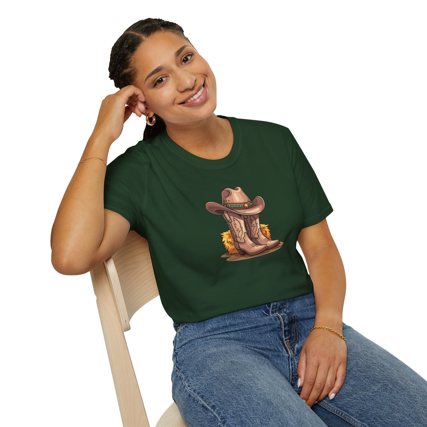 Western Cowboy Boots T-Shirt