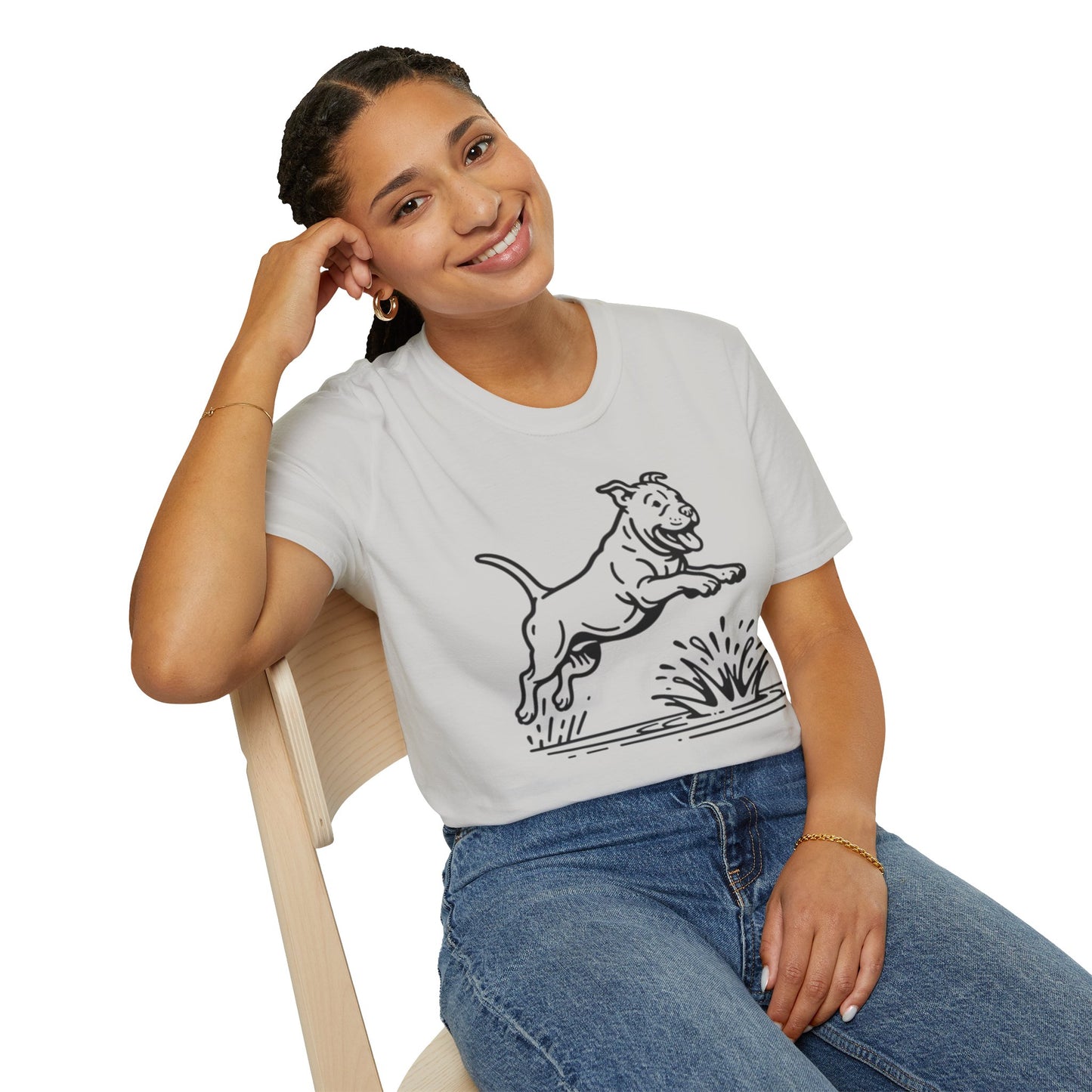 Dog Mom Front and Back print