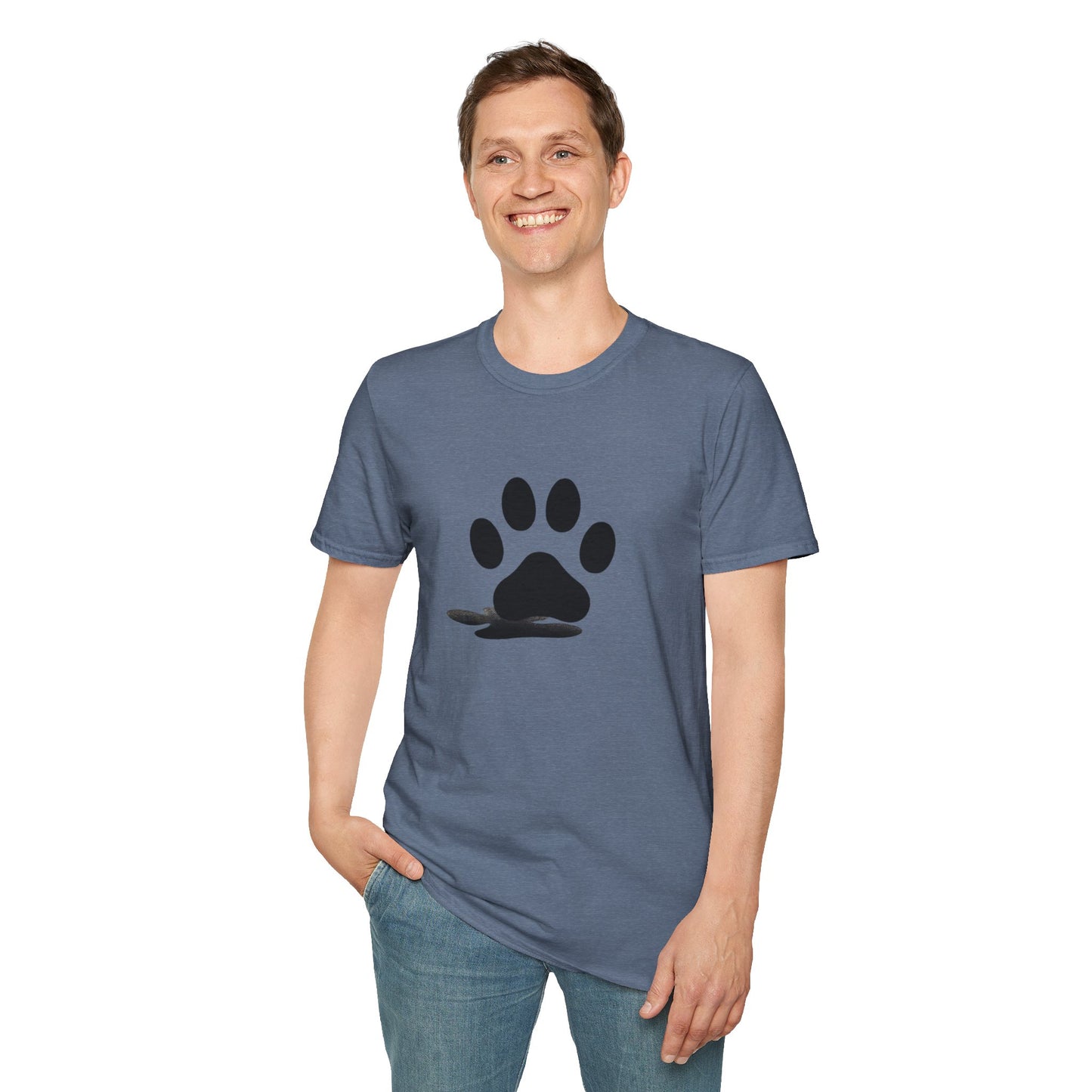 Paw Print Graphic T-Shirt