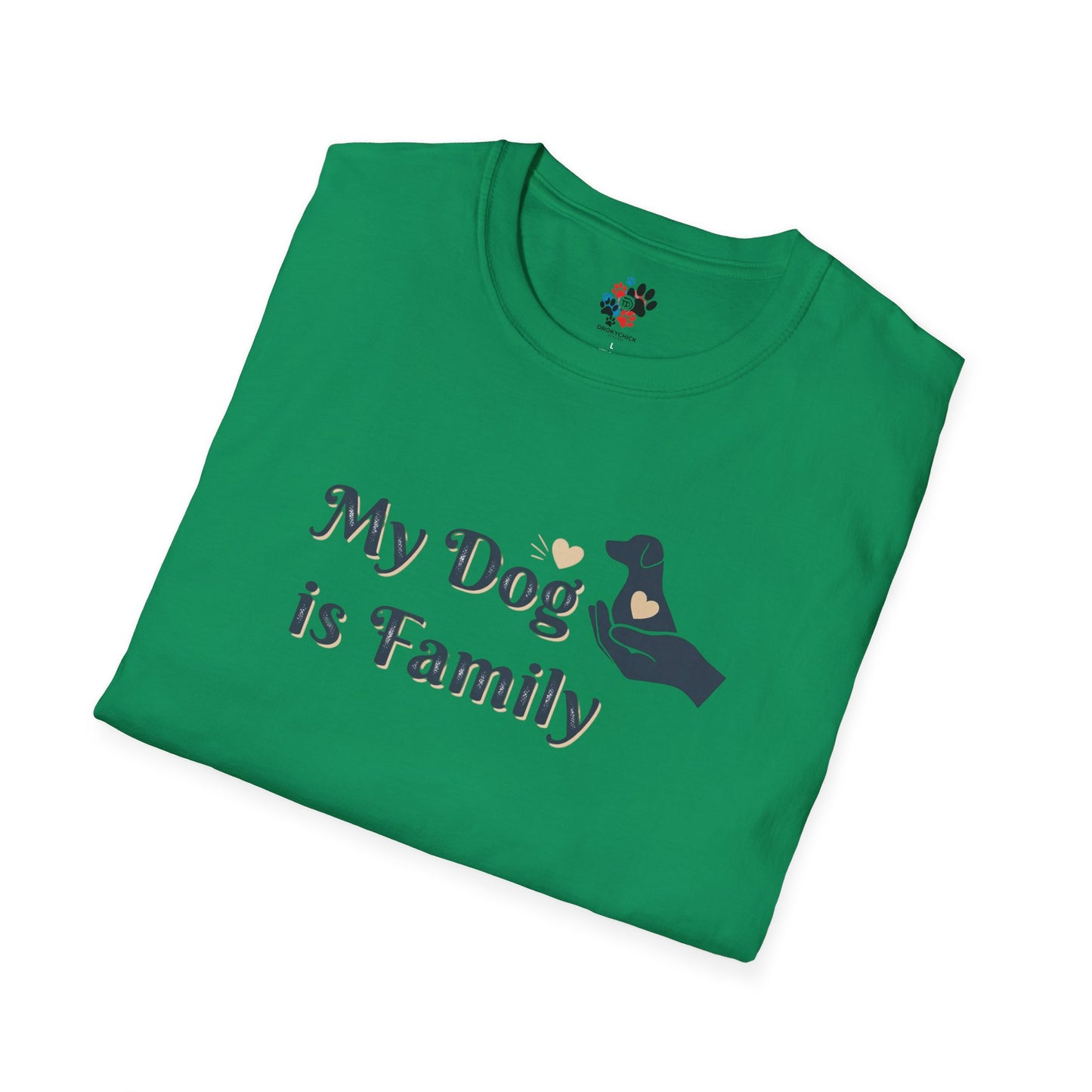 My Dog is Family Softstyle T-Shirt