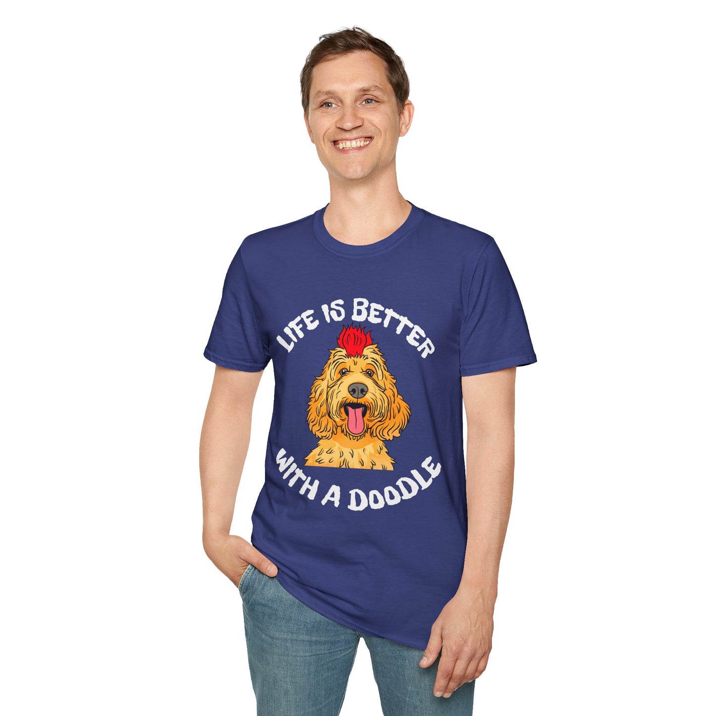 Life is Better with a Doodle T-Shirt