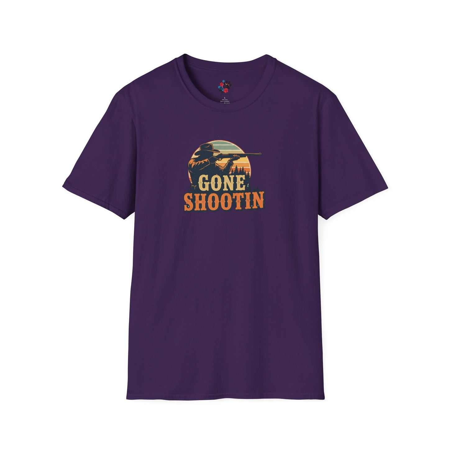 Gone Shootin'Softstyle T-Shirt - Outdoorsy Tee