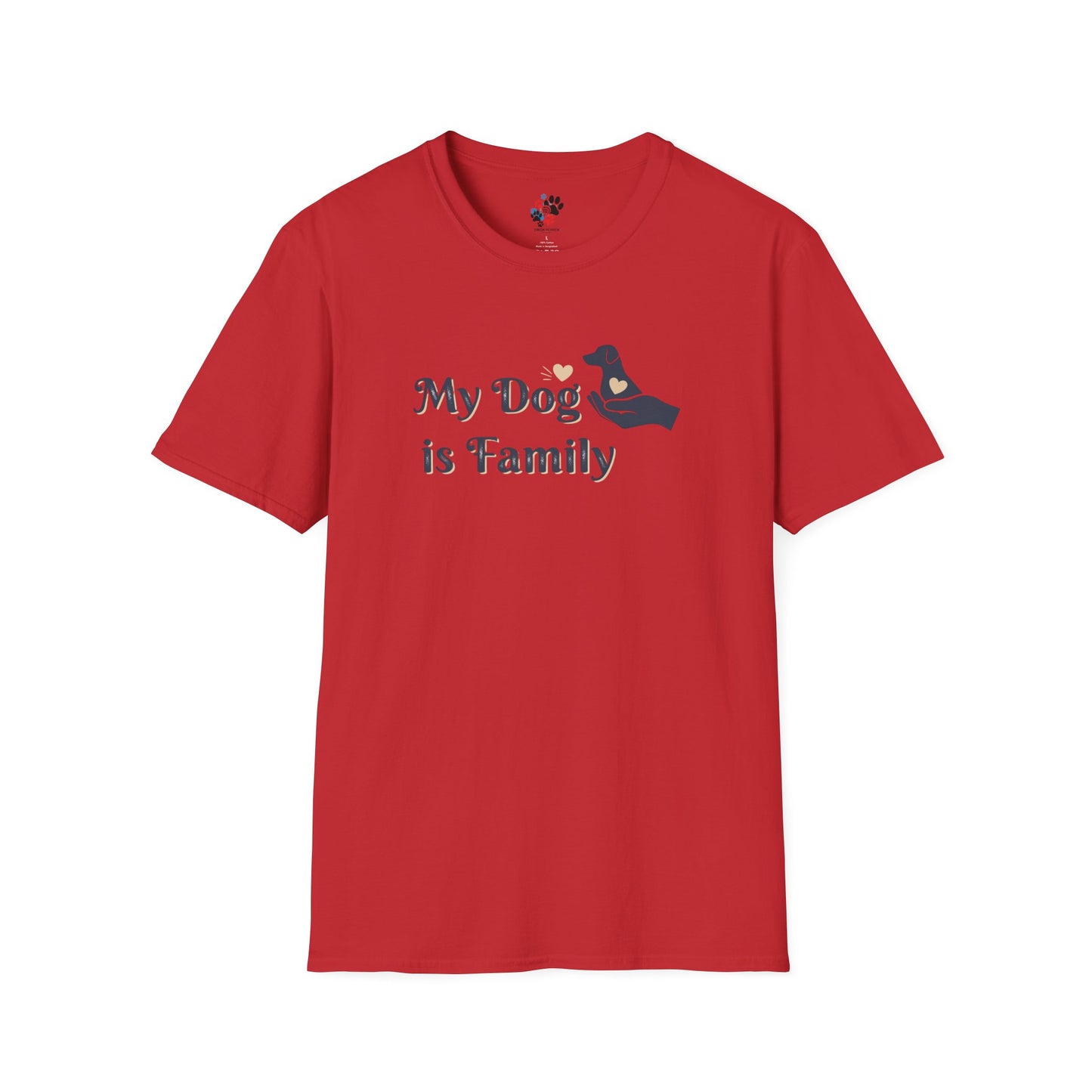 My Dog is Family Softstyle T-Shirt