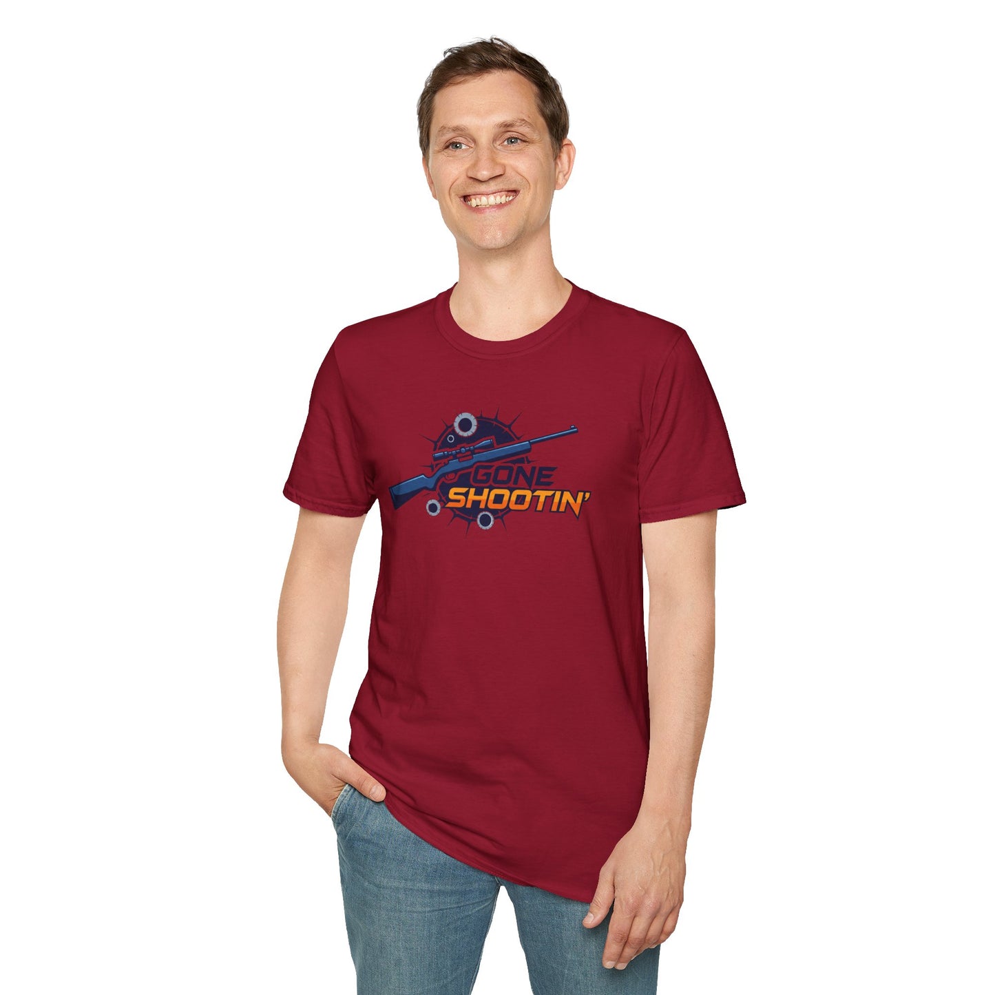Gone Shootin' Unisex Softstyle T-Shirt