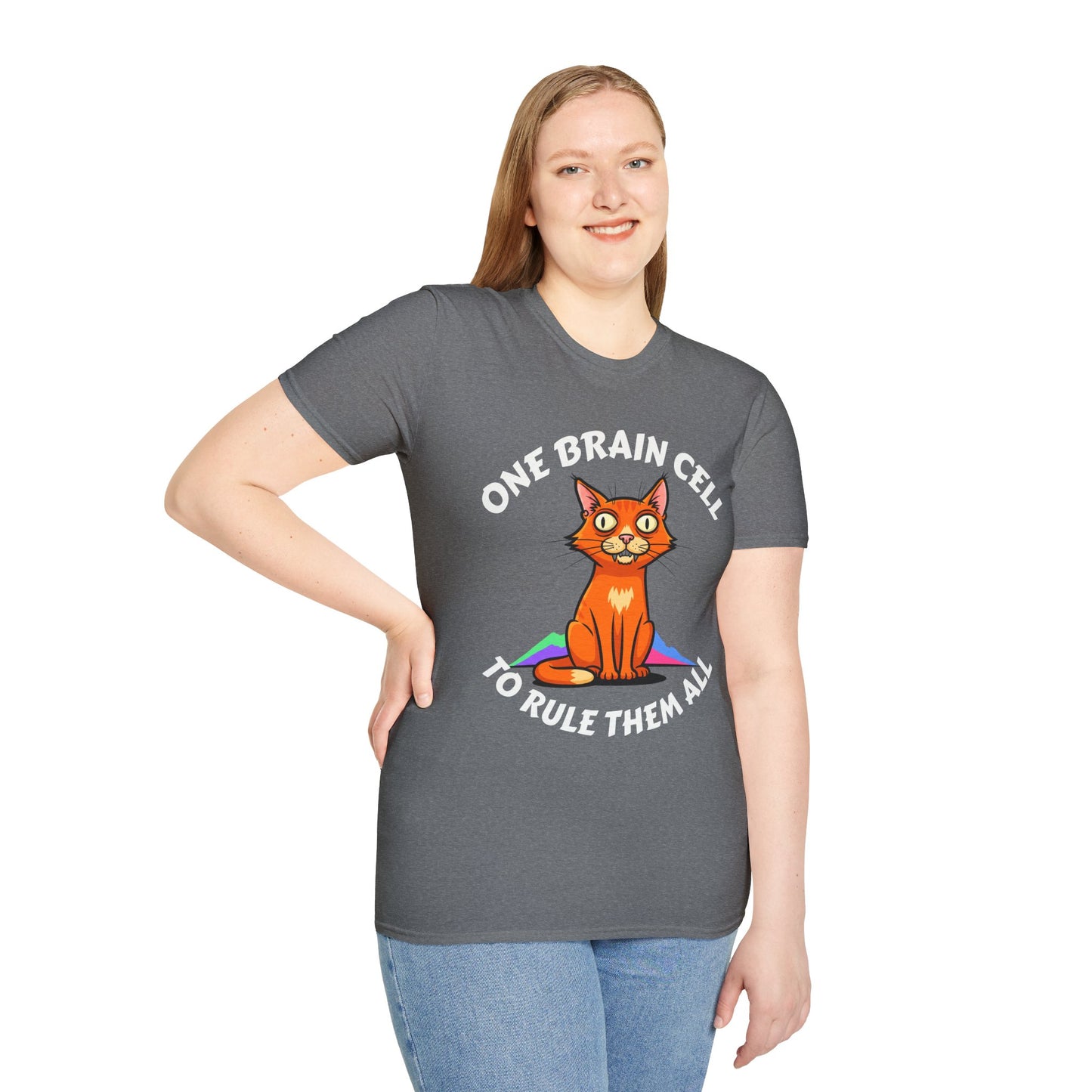 One Brain Cell - Orange Cat