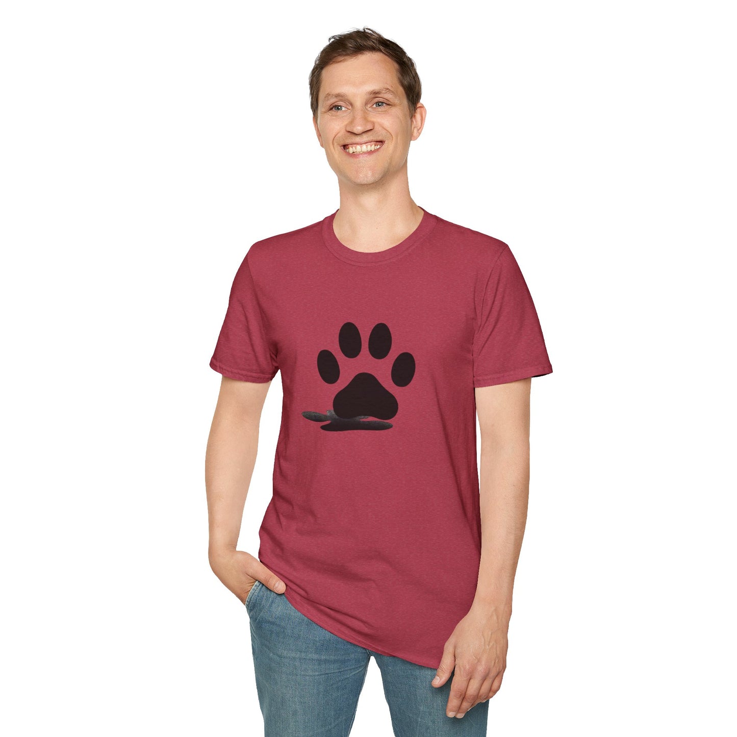 Paw Print Graphic T-Shirt