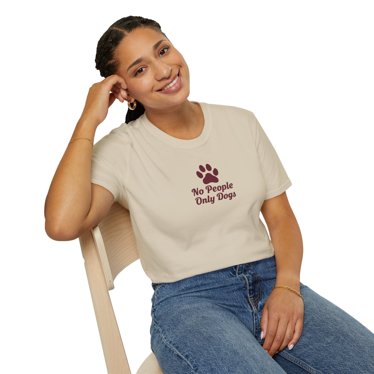 Dog Lovers T-Shirt, No People Only Dogs Tee