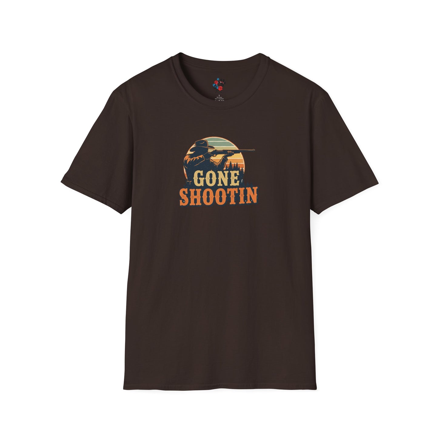 Gone Shootin'Softstyle T-Shirt - Outdoorsy Tee