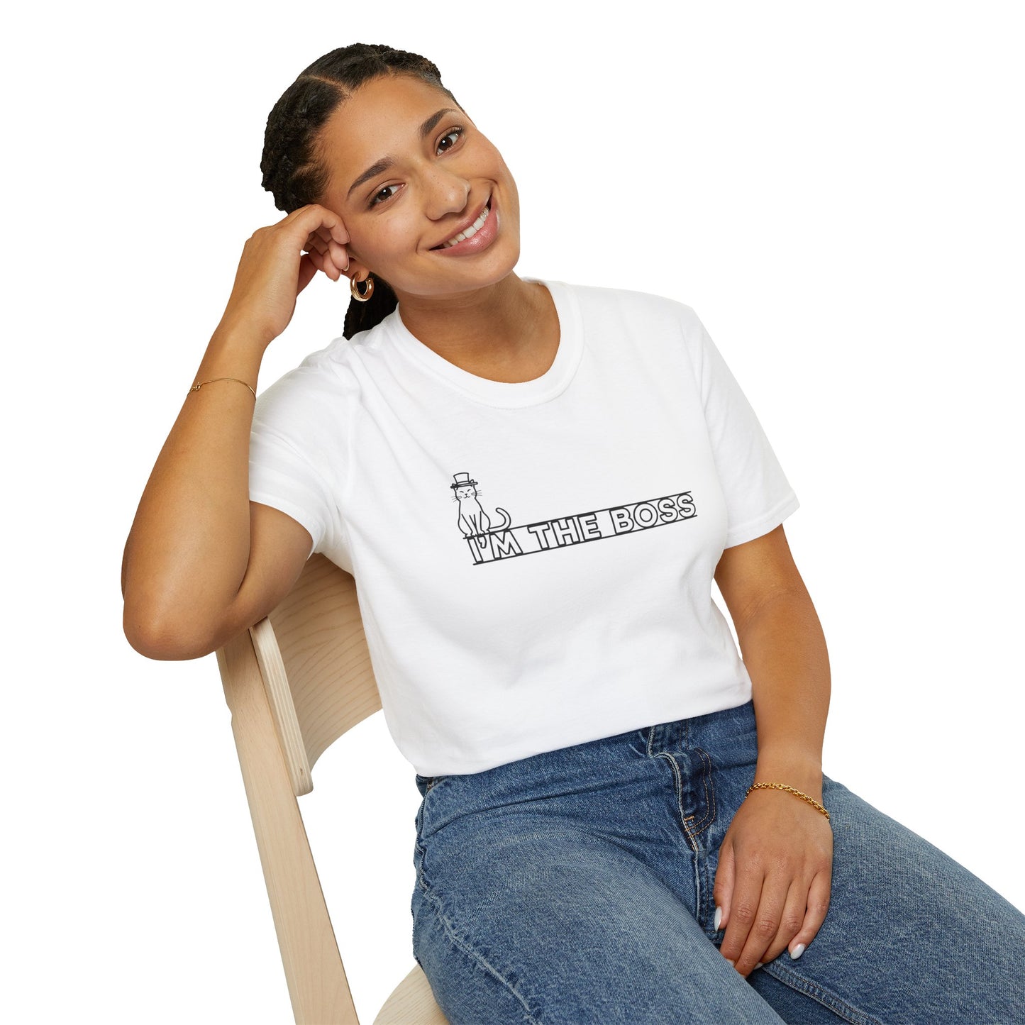 I'm The Boss Cat Tee