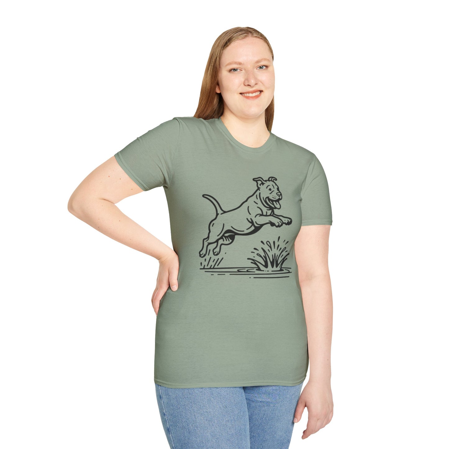 Dog Mom Front and Back print