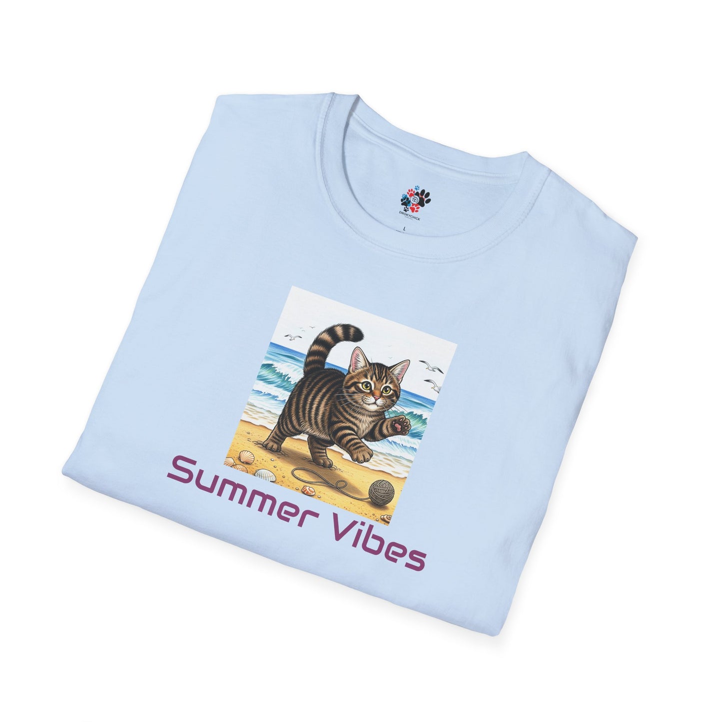 Summer Vibes Cat T-Shirt