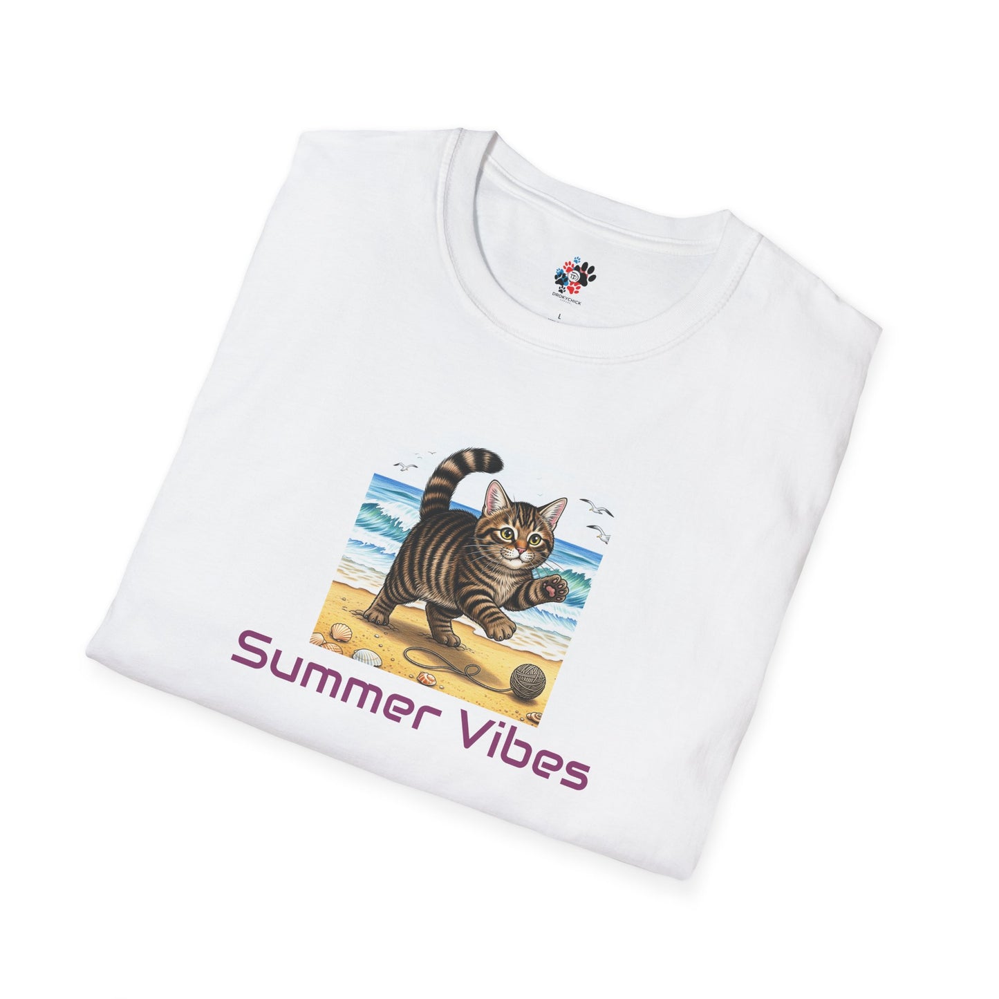 Summer Vibes Cat T-Shirt