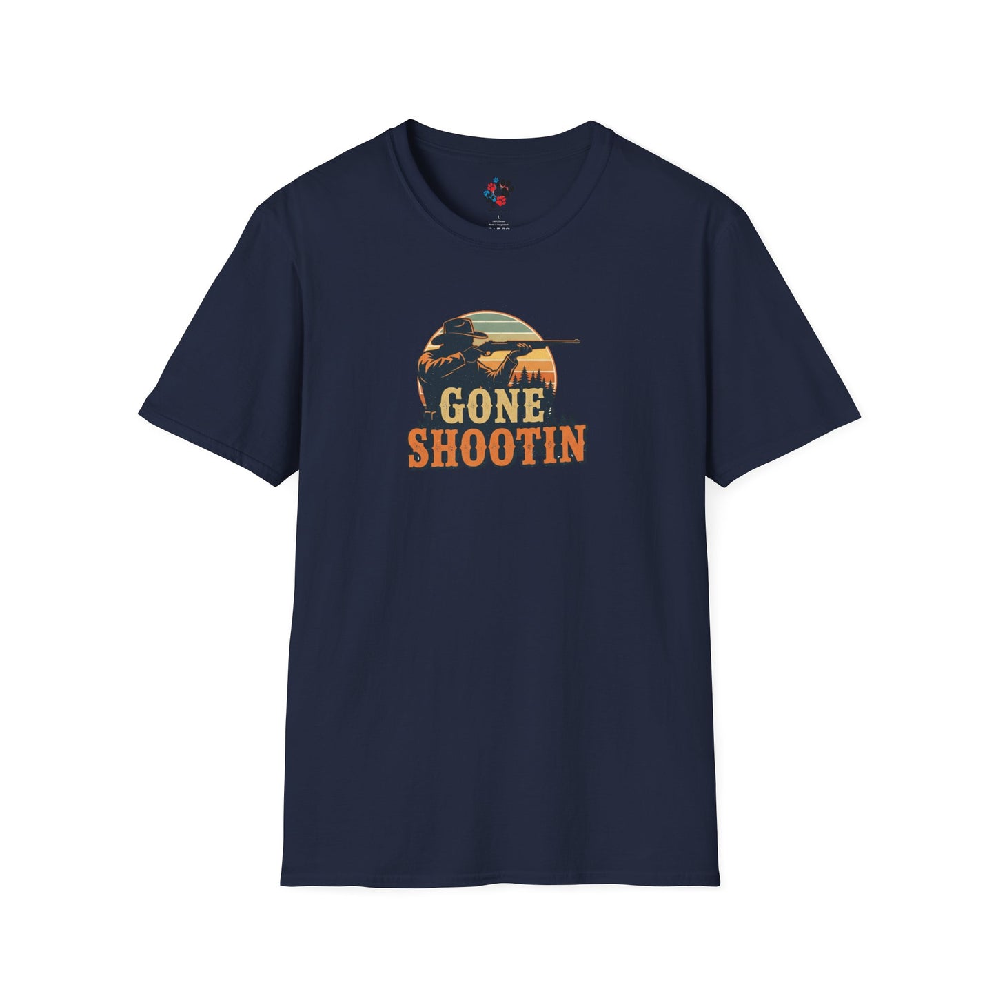 Gone Shootin'Softstyle T-Shirt - Outdoorsy Tee