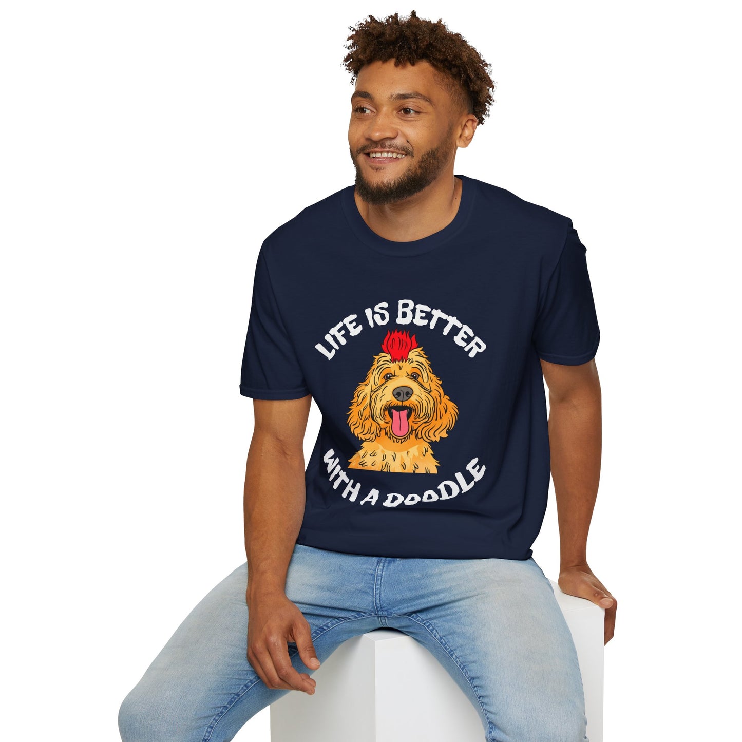 Life is Better with a Doodle T-Shirt