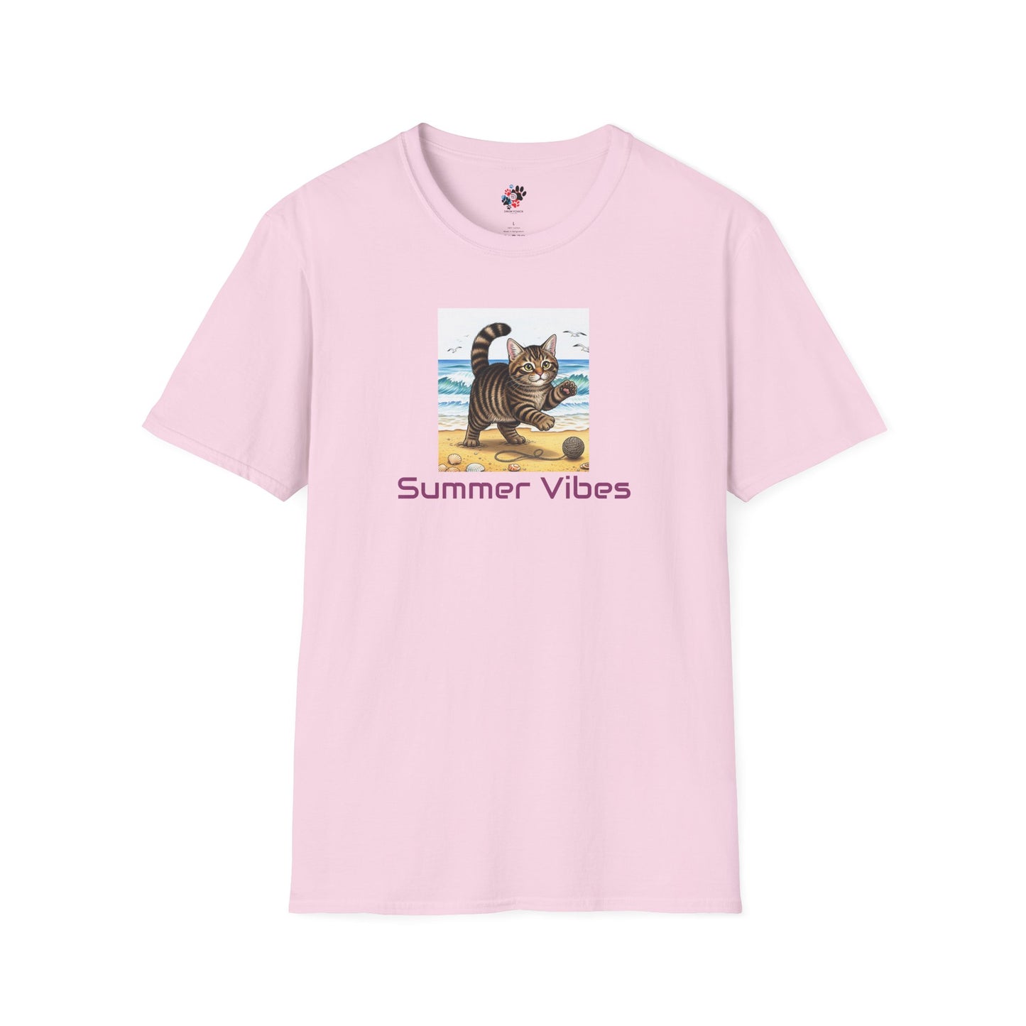 Summer Vibes Cat T-Shirt