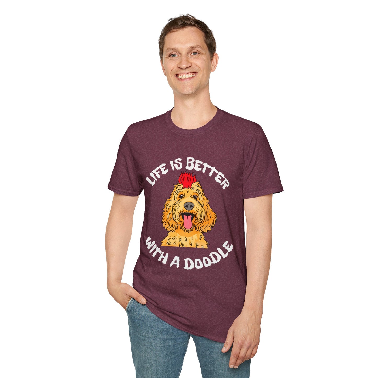 Life is Better with a Doodle T-Shirt