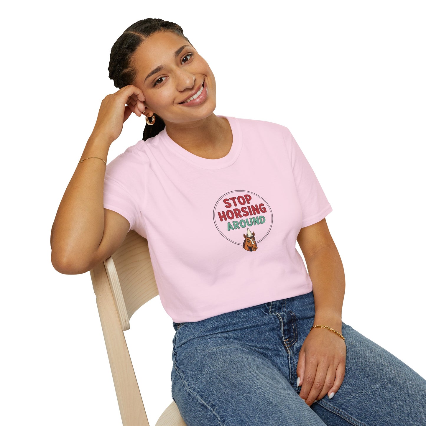 Funny Horse T-Shirt | Stop Horsing Around Tee