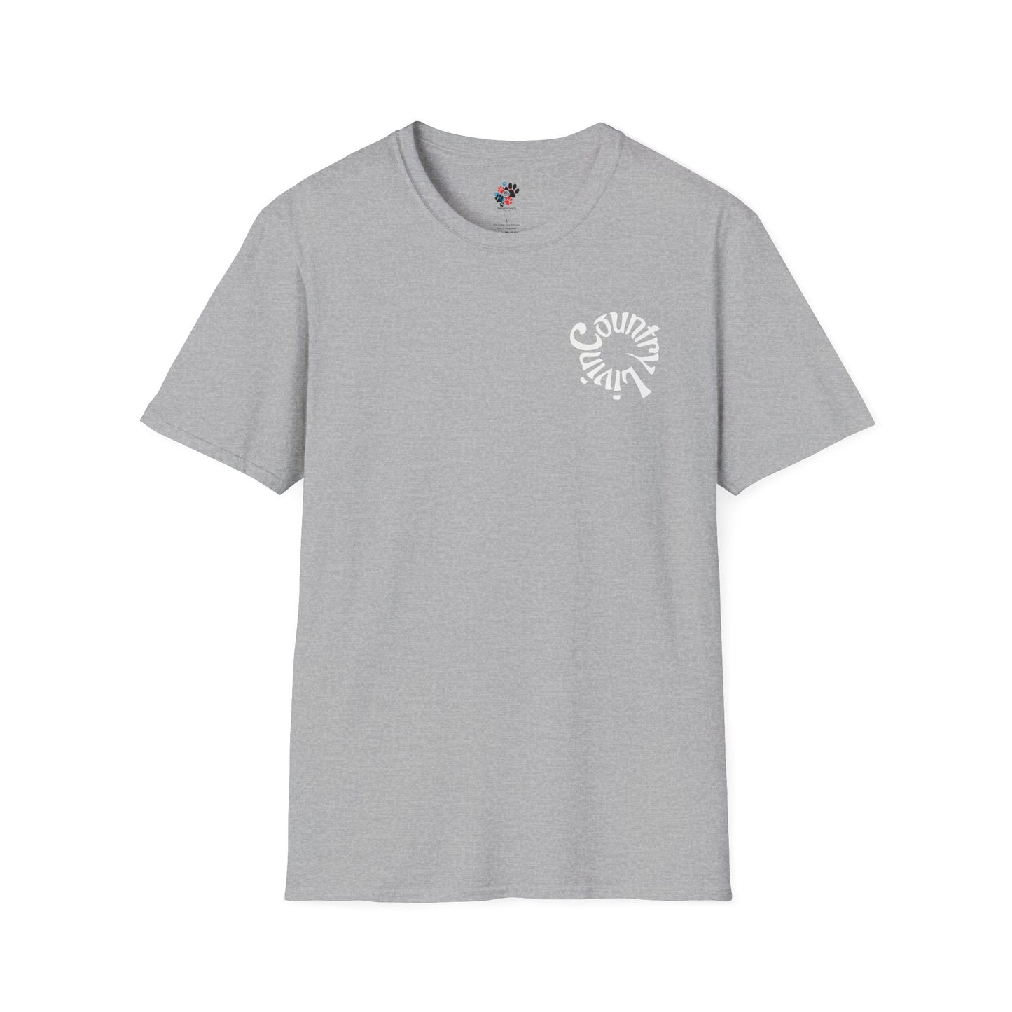 Country Livin T-Shirt | Gift for Riders, Farm Style Fashion