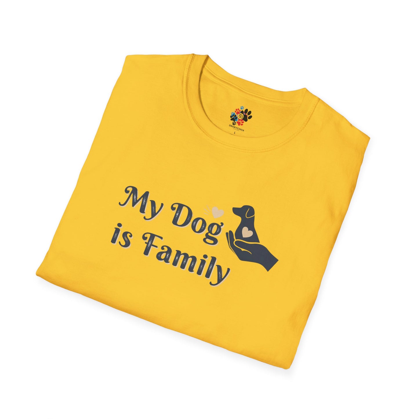My Dog is Family Softstyle T-Shirt