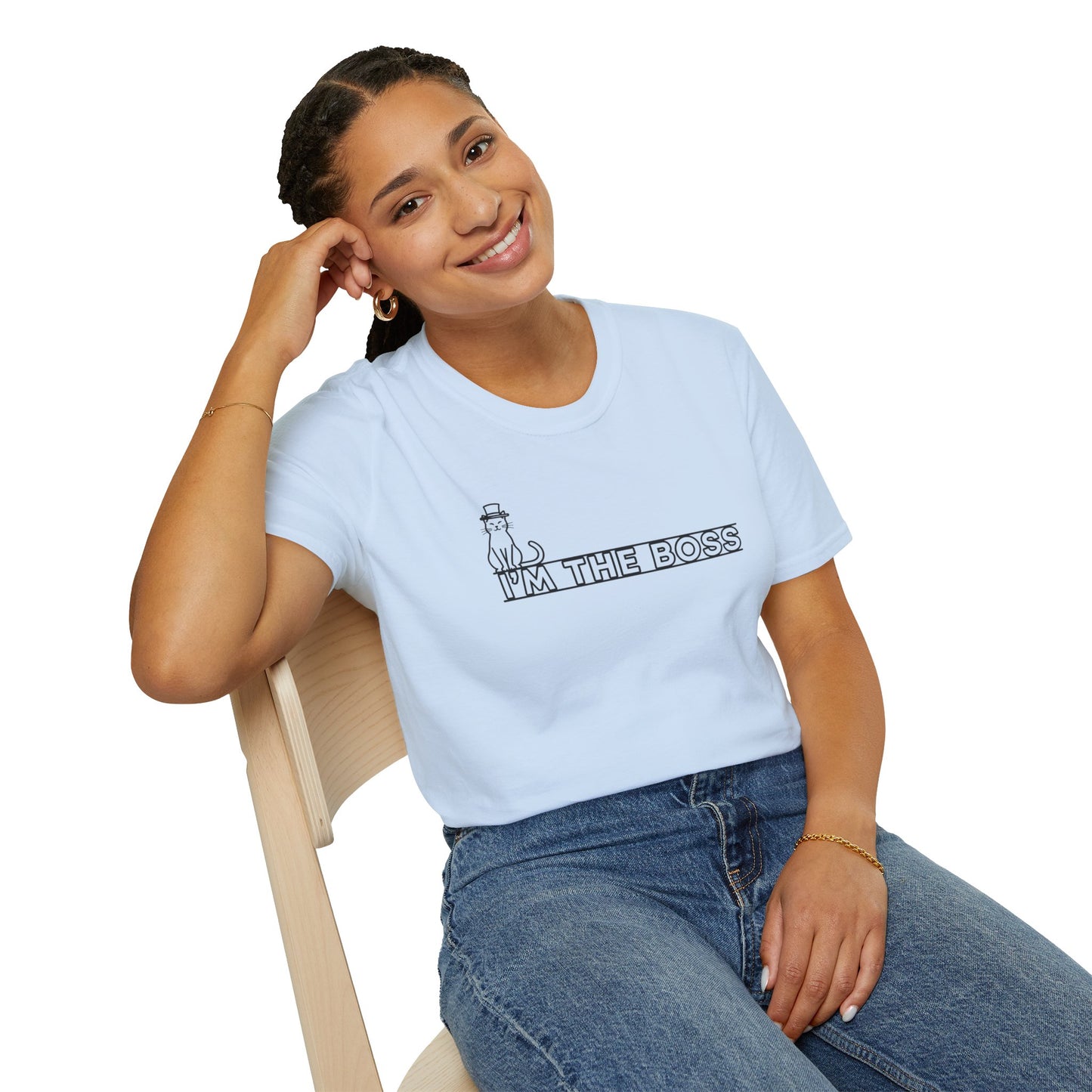 I'm The Boss Cat Tee