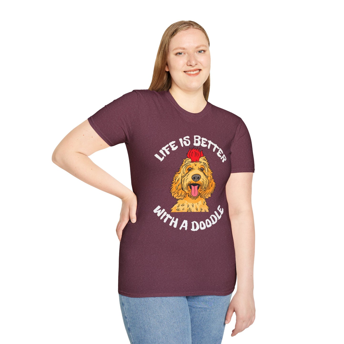Life is Better with a Doodle T-Shirt