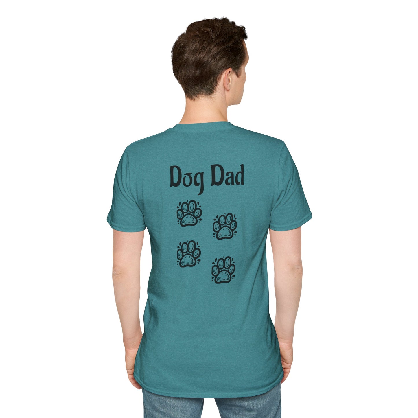 Dog Dad Front And Back Print
