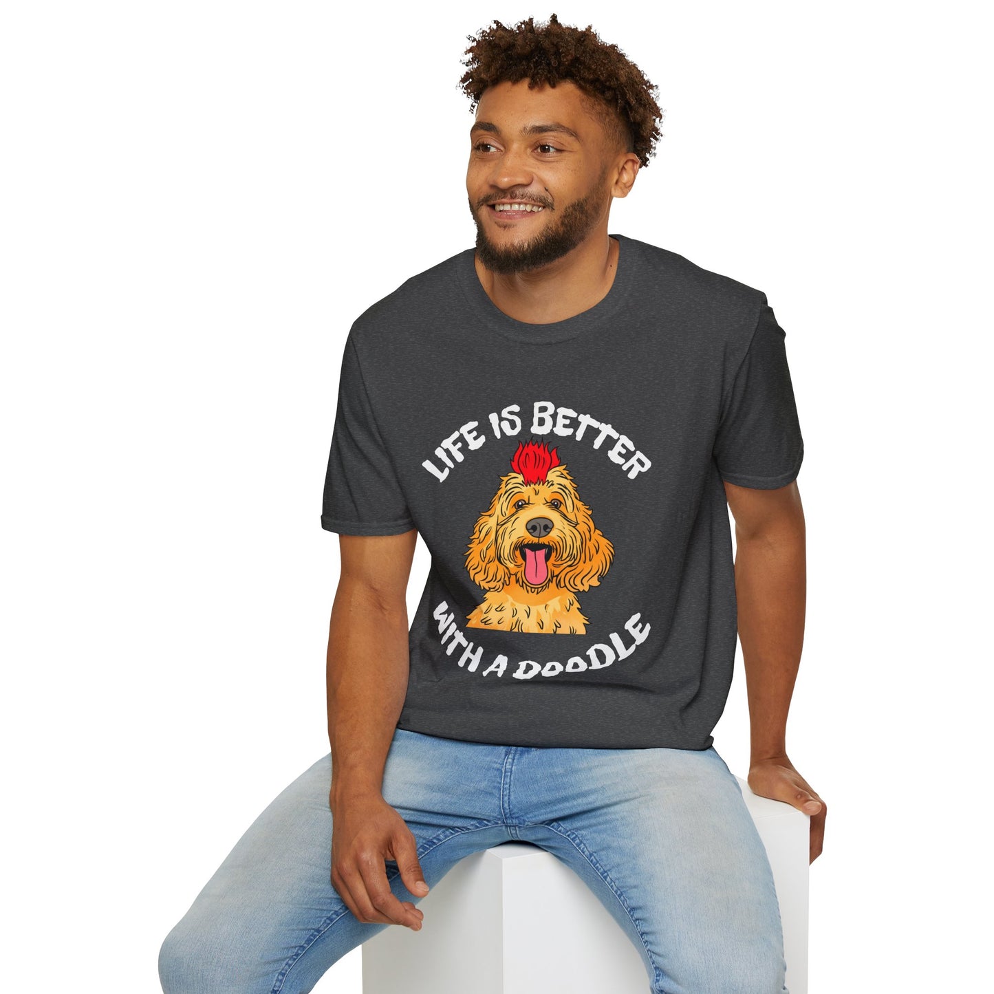 Life is Better with a Doodle T-Shirt