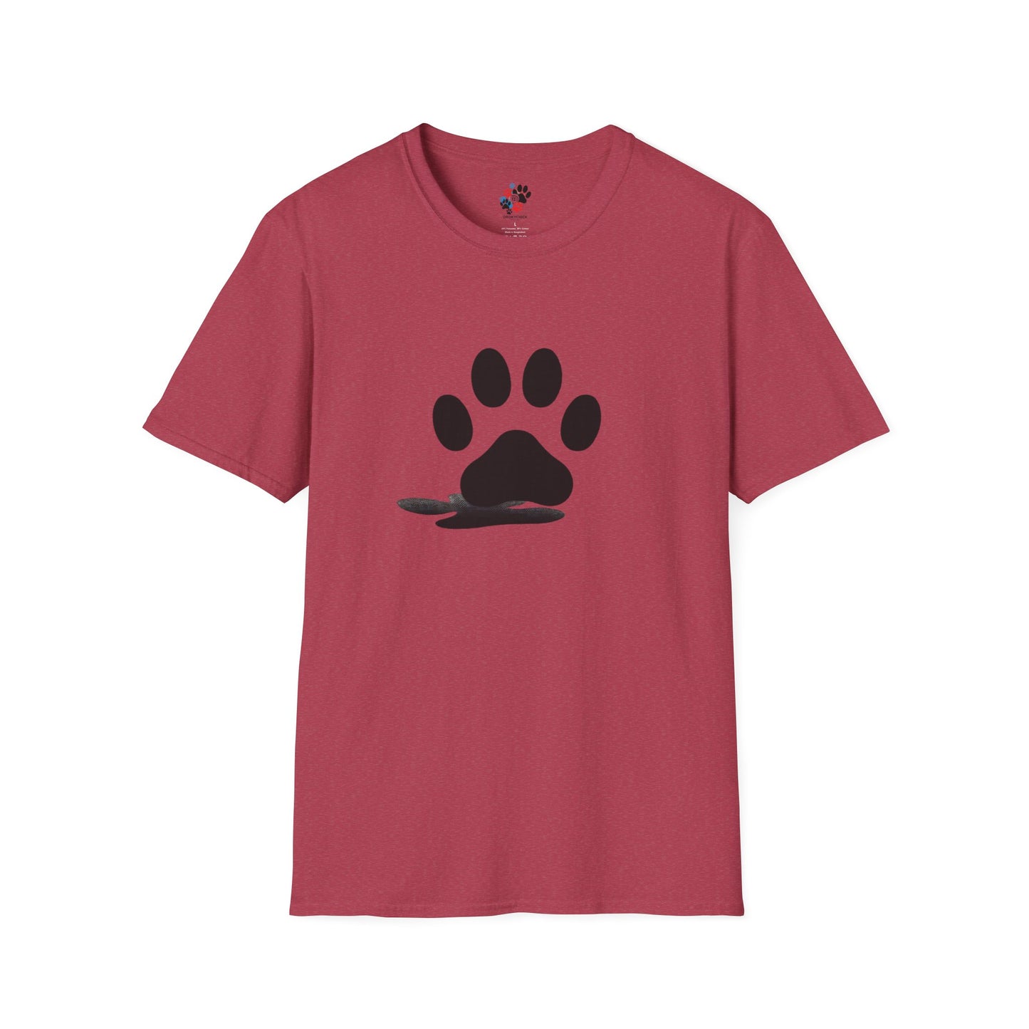 Paw Print Graphic T-Shirt