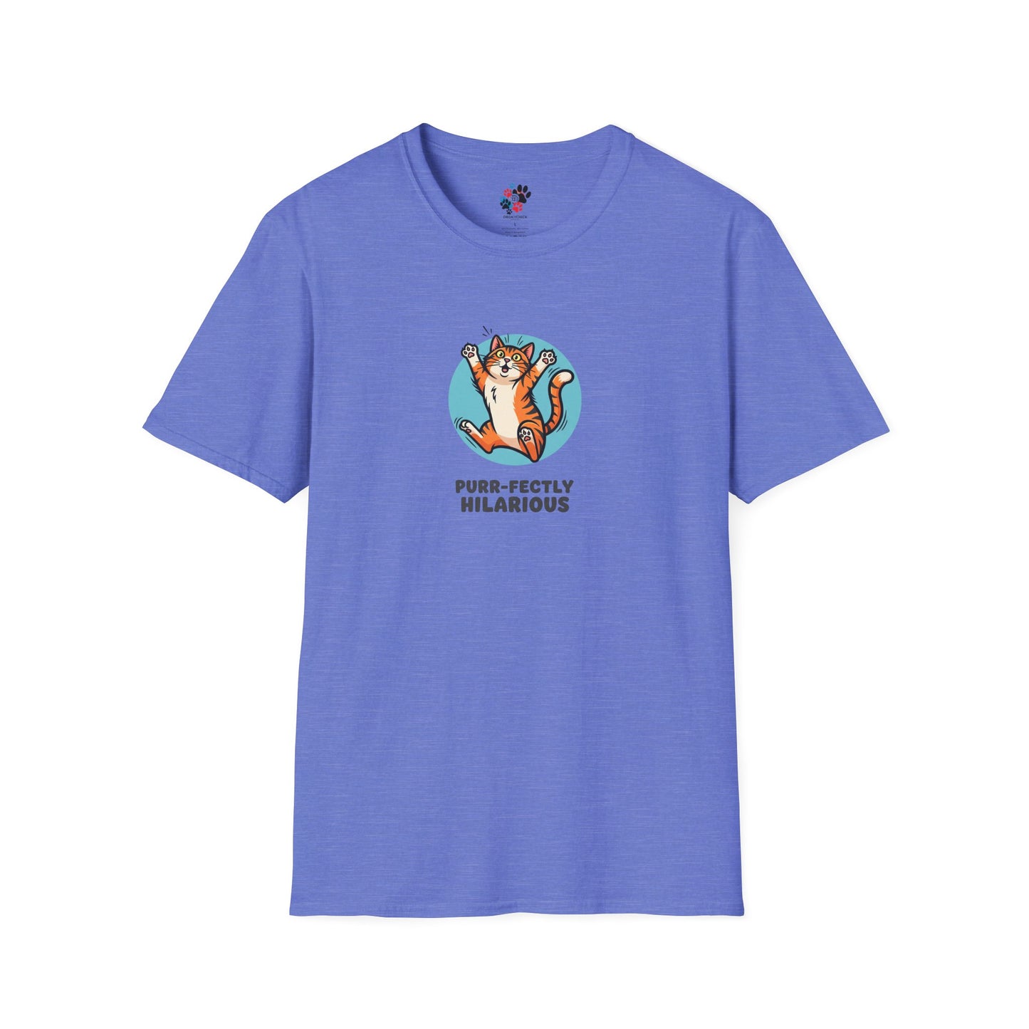 Purr-fectly Hilarious Cat T-Shirt