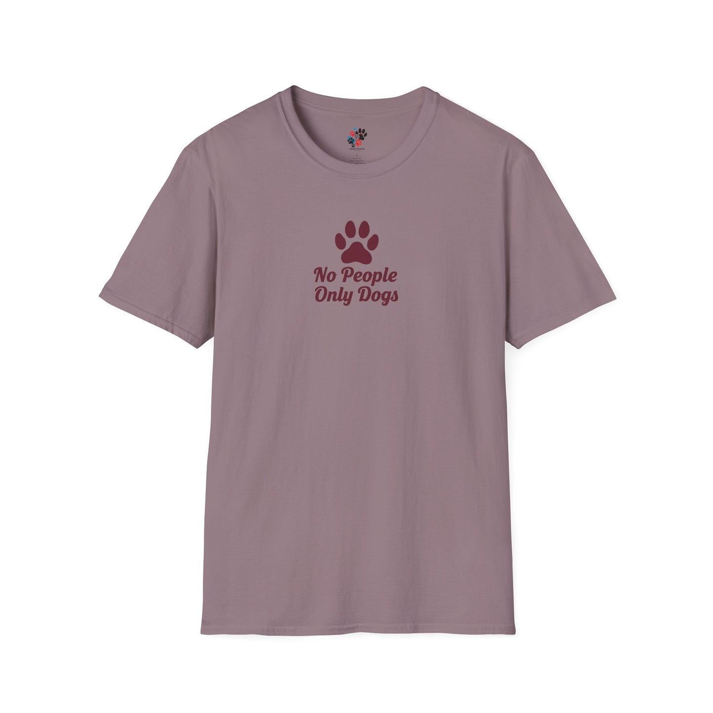 Dog Lovers T-Shirt, No People Only Dogs Tee