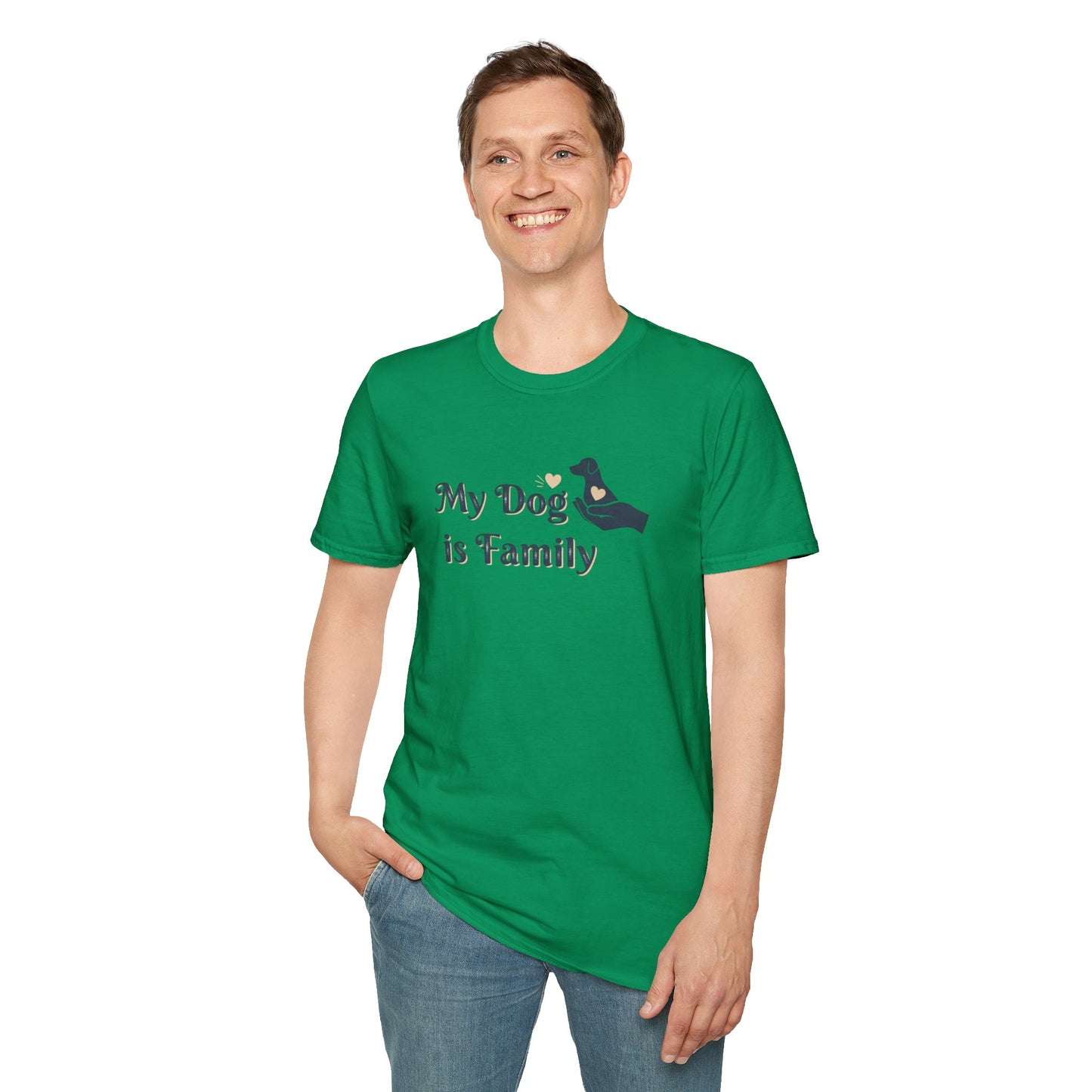My Dog is Family Softstyle T-Shirt