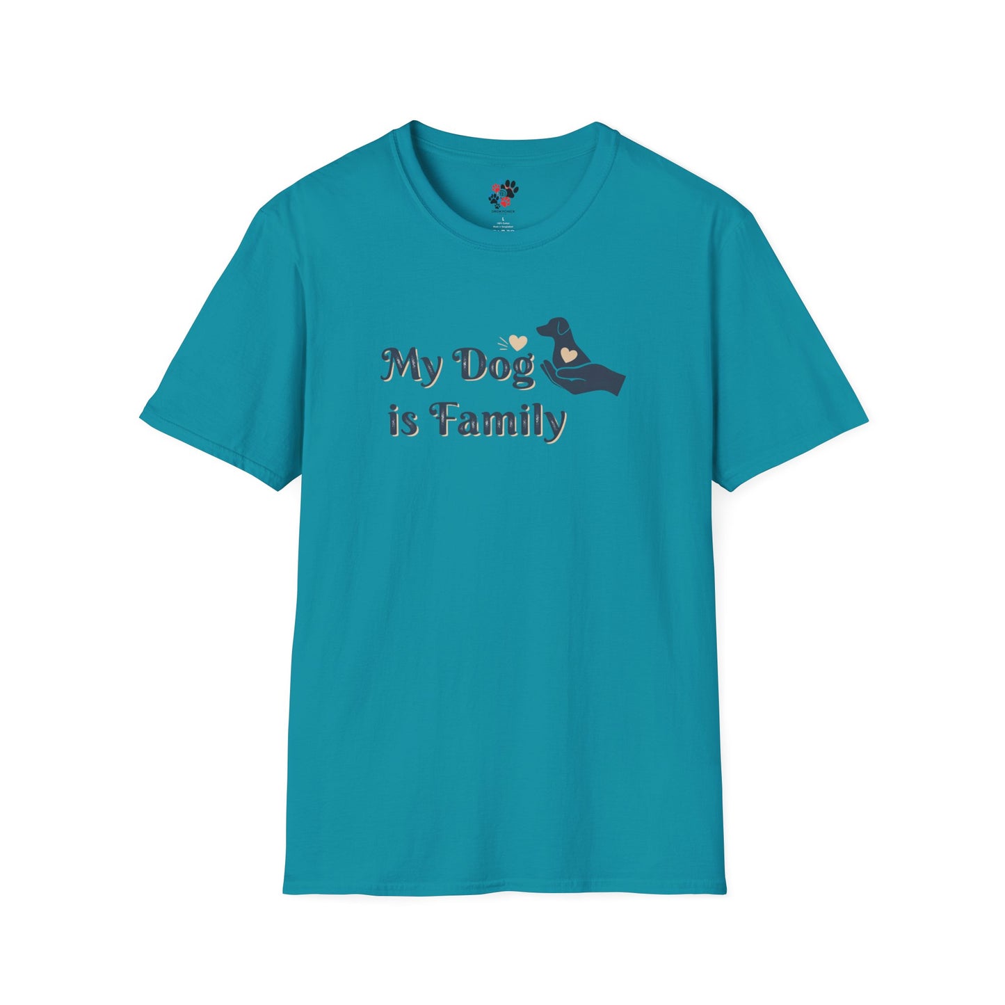 My Dog is Family Softstyle T-Shirt