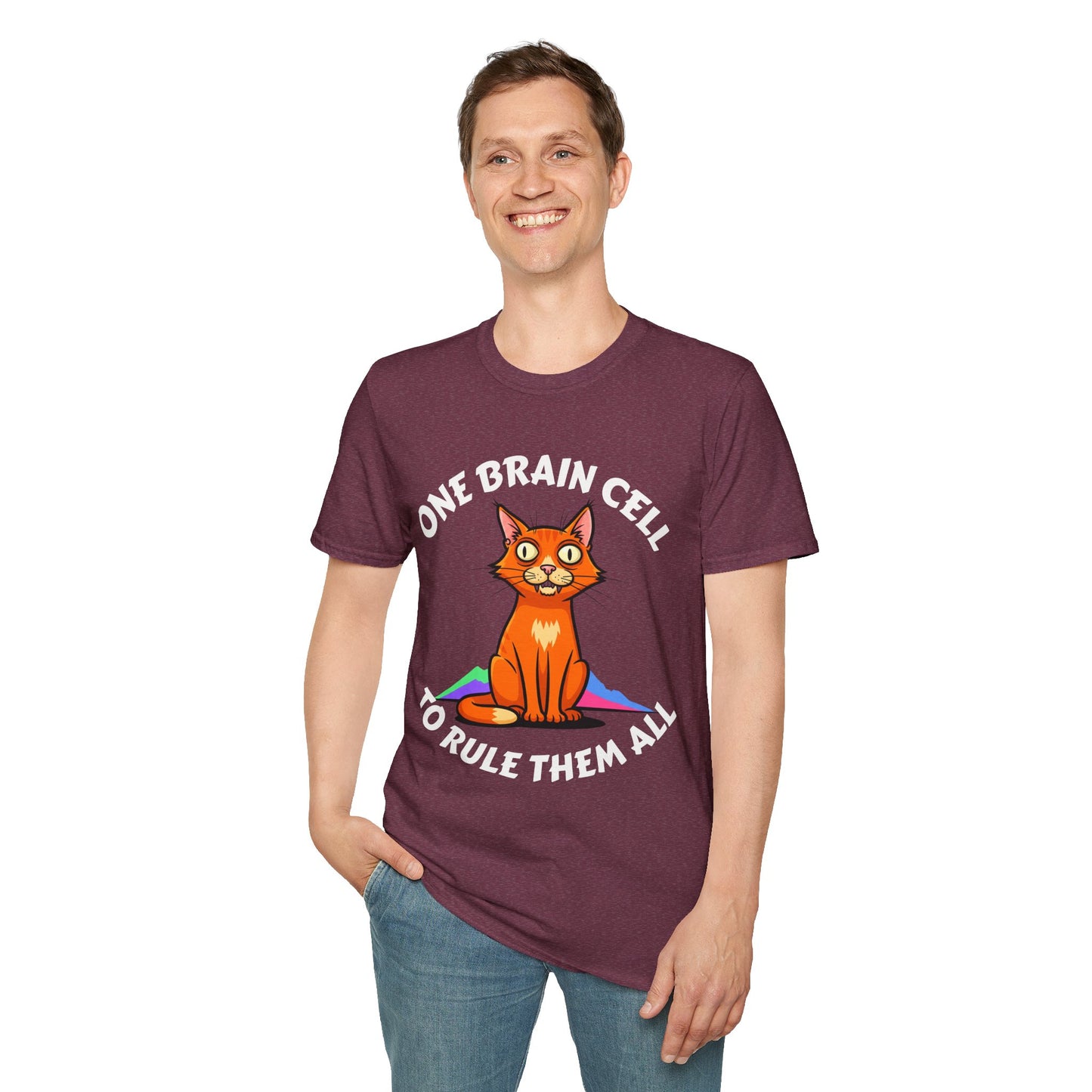 One Brain Cell - Orange Cat