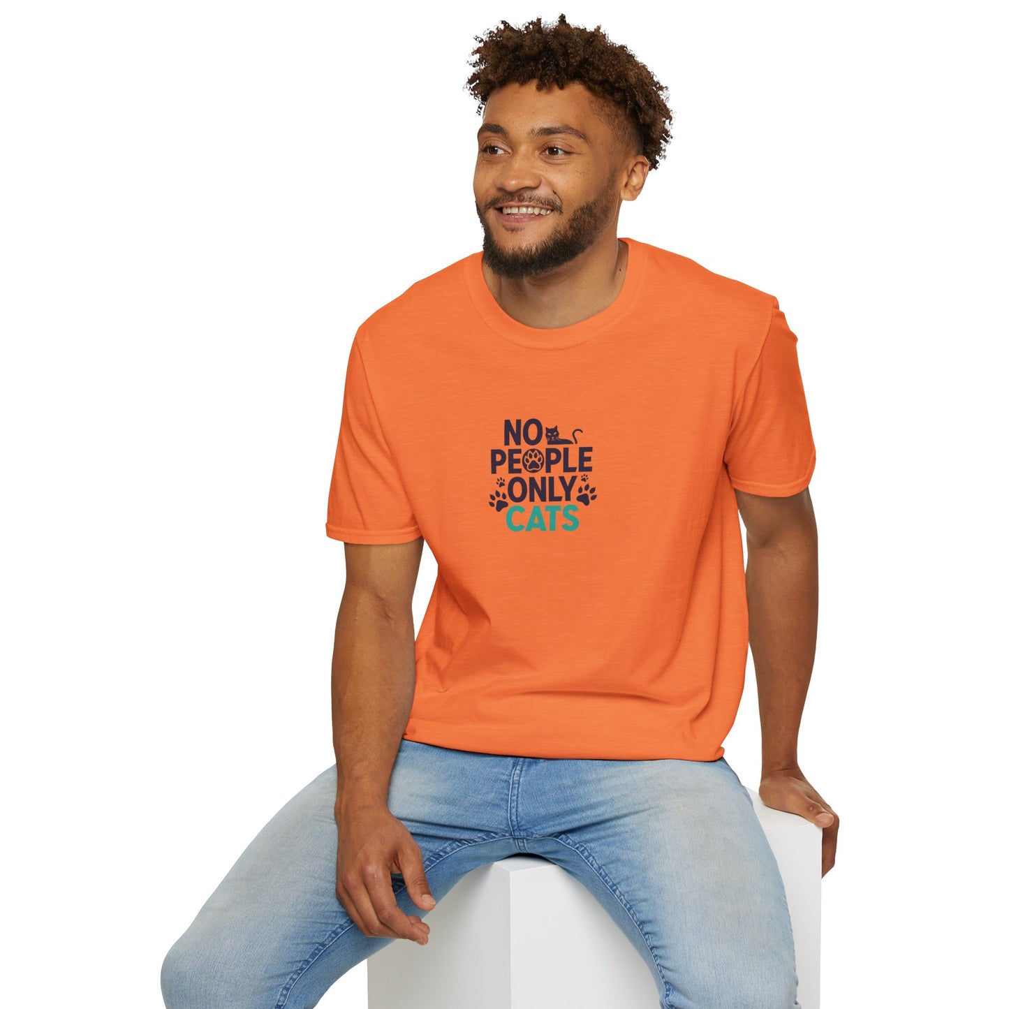 Cat Lovers Tee | No People, Only Cats| Funny Cat Tee