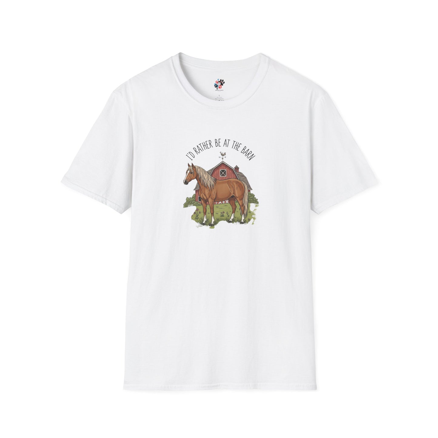 Horse Lover's Softstyle T-Shirt - Perfect for Farm Days