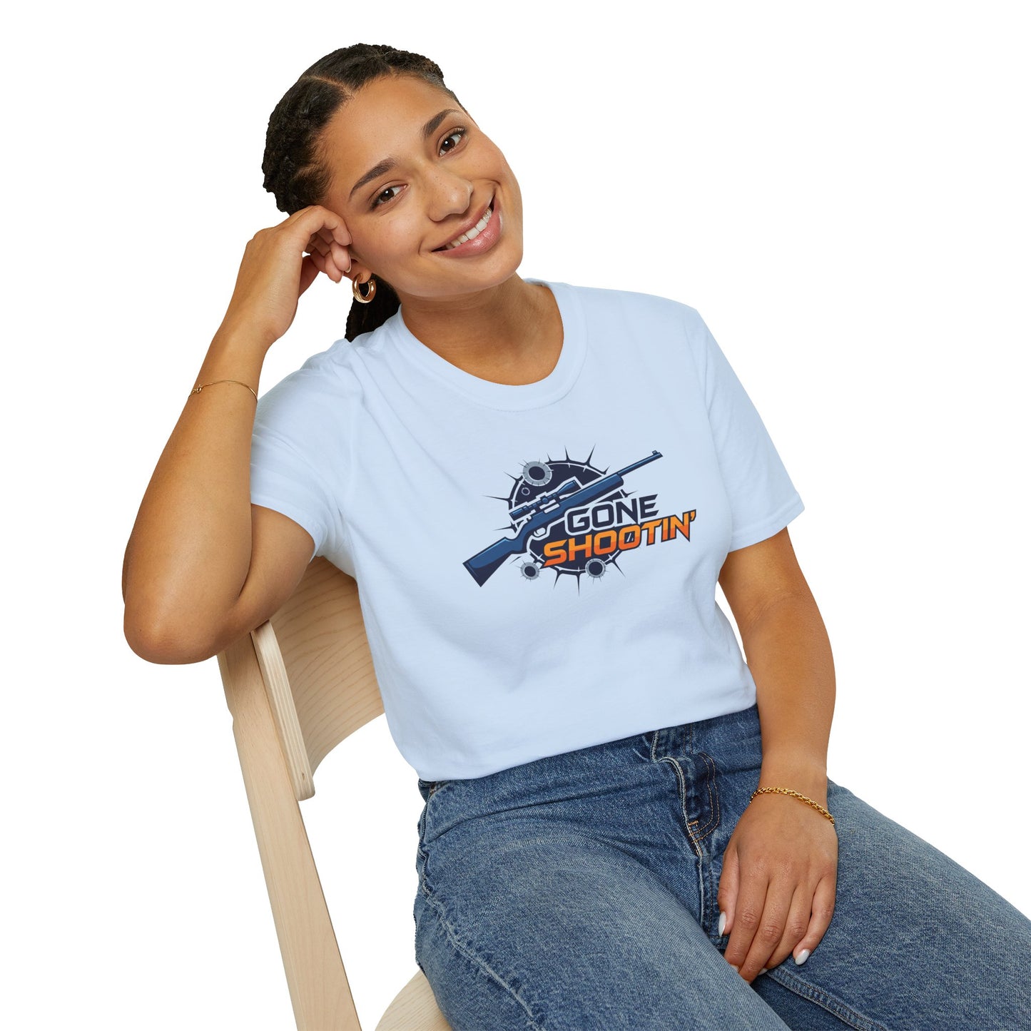 Gone Shootin' Unisex Softstyle T-Shirt